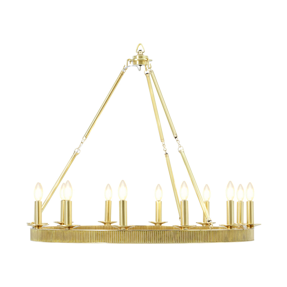 Theodore Alexander | Simon Grande Round - Polished Brass | TA23030.C296