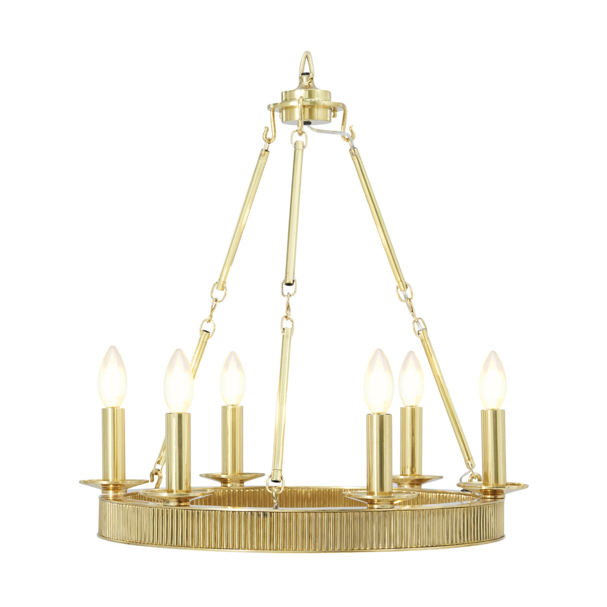 Theodore Alexander | Simon Piccola Round - Polished Brass | TA23032.C296