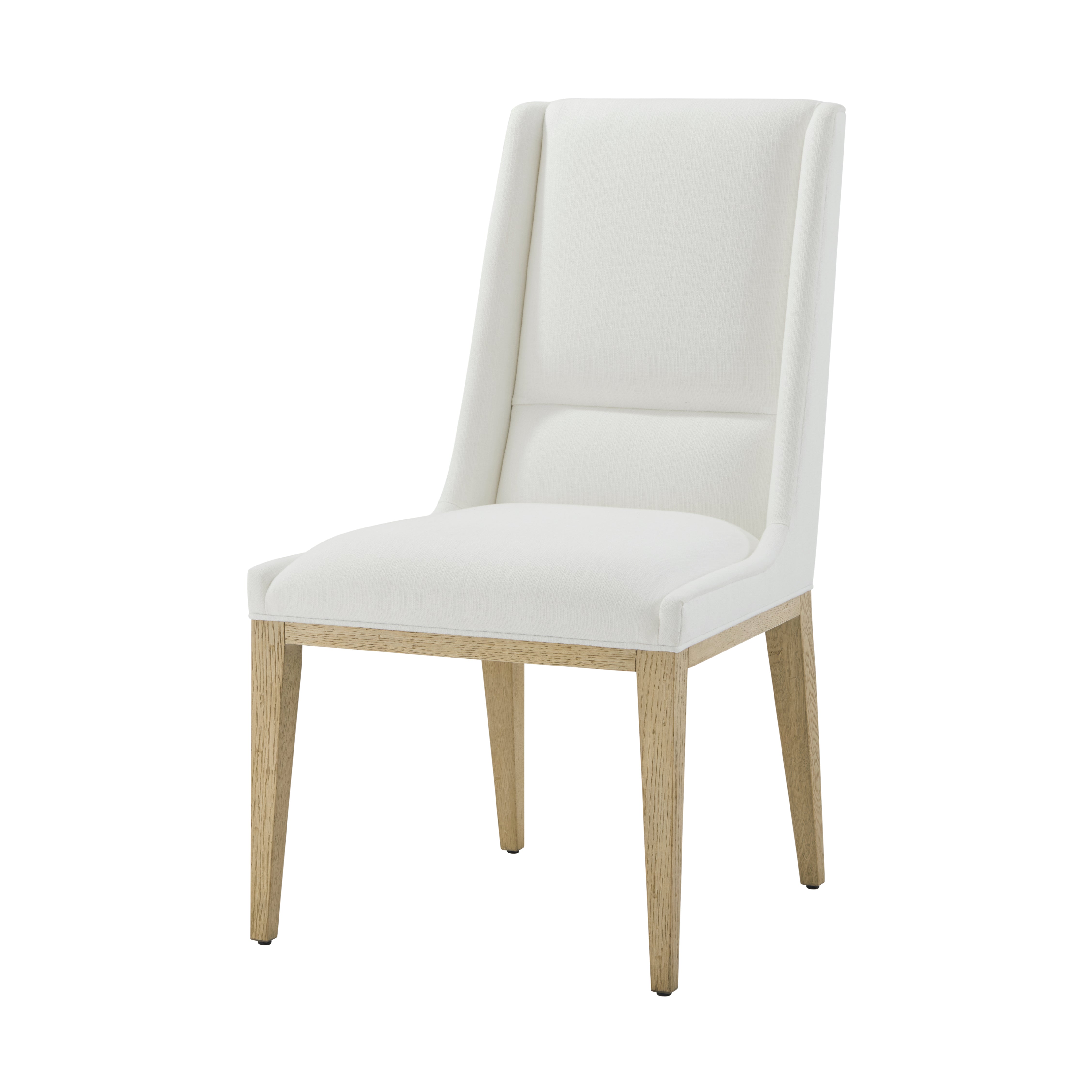 Theodore Alexander Balboa Upholstered Dining Side Chair — VCF1882 - Coastal Grey