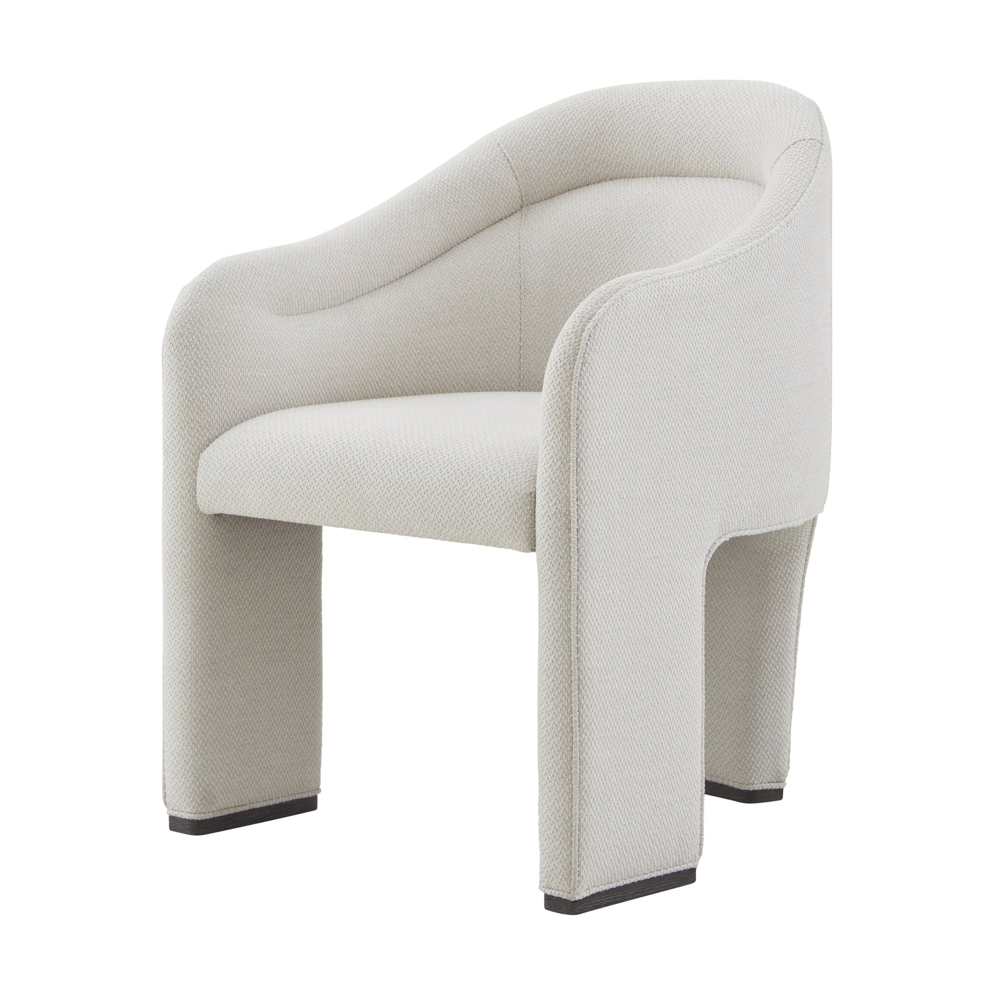 Theodore Alexander | Maxwell Upholstered Dining Chair - Obsidian | TA40069.1DLC