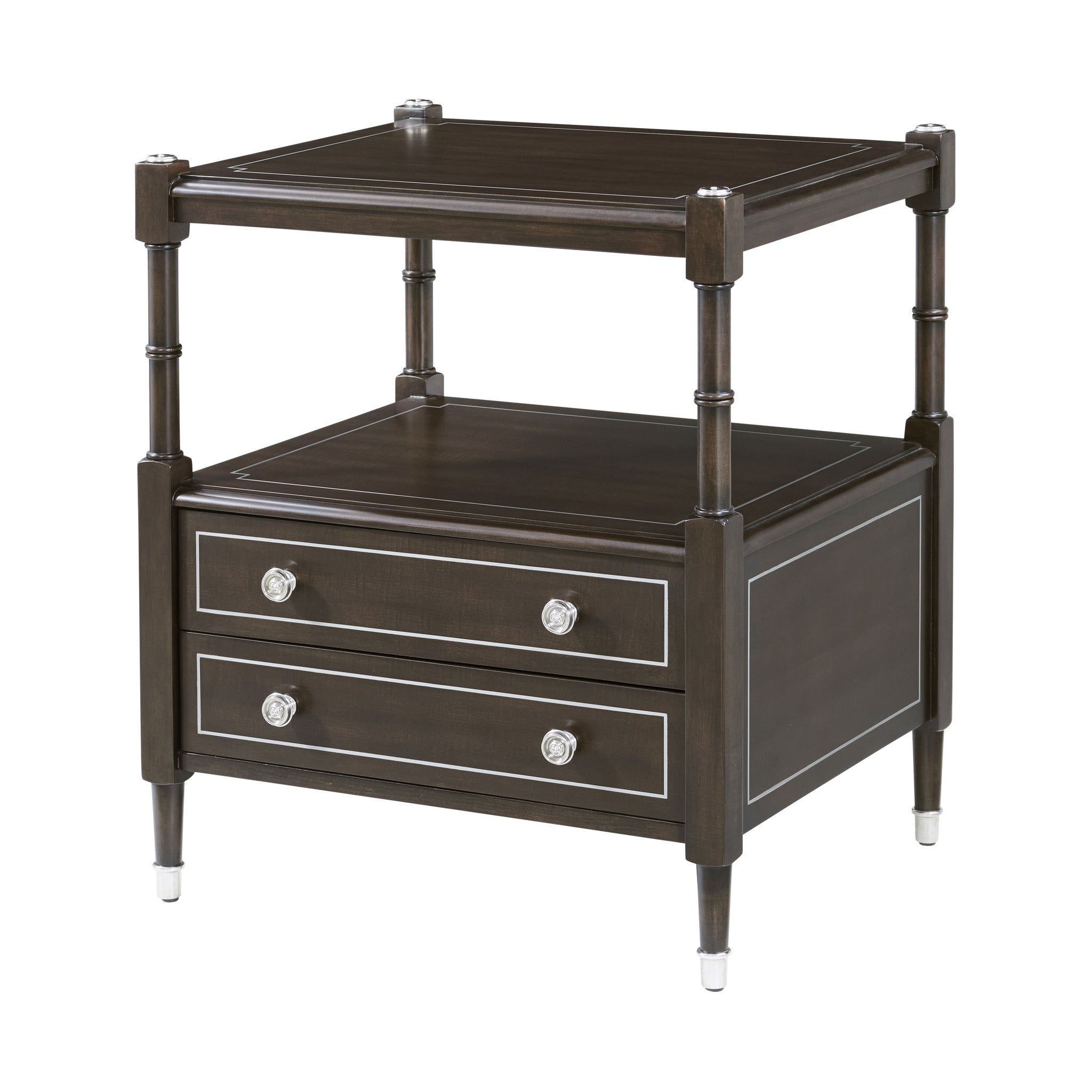 Spencer London 2-Drawer Nightstand