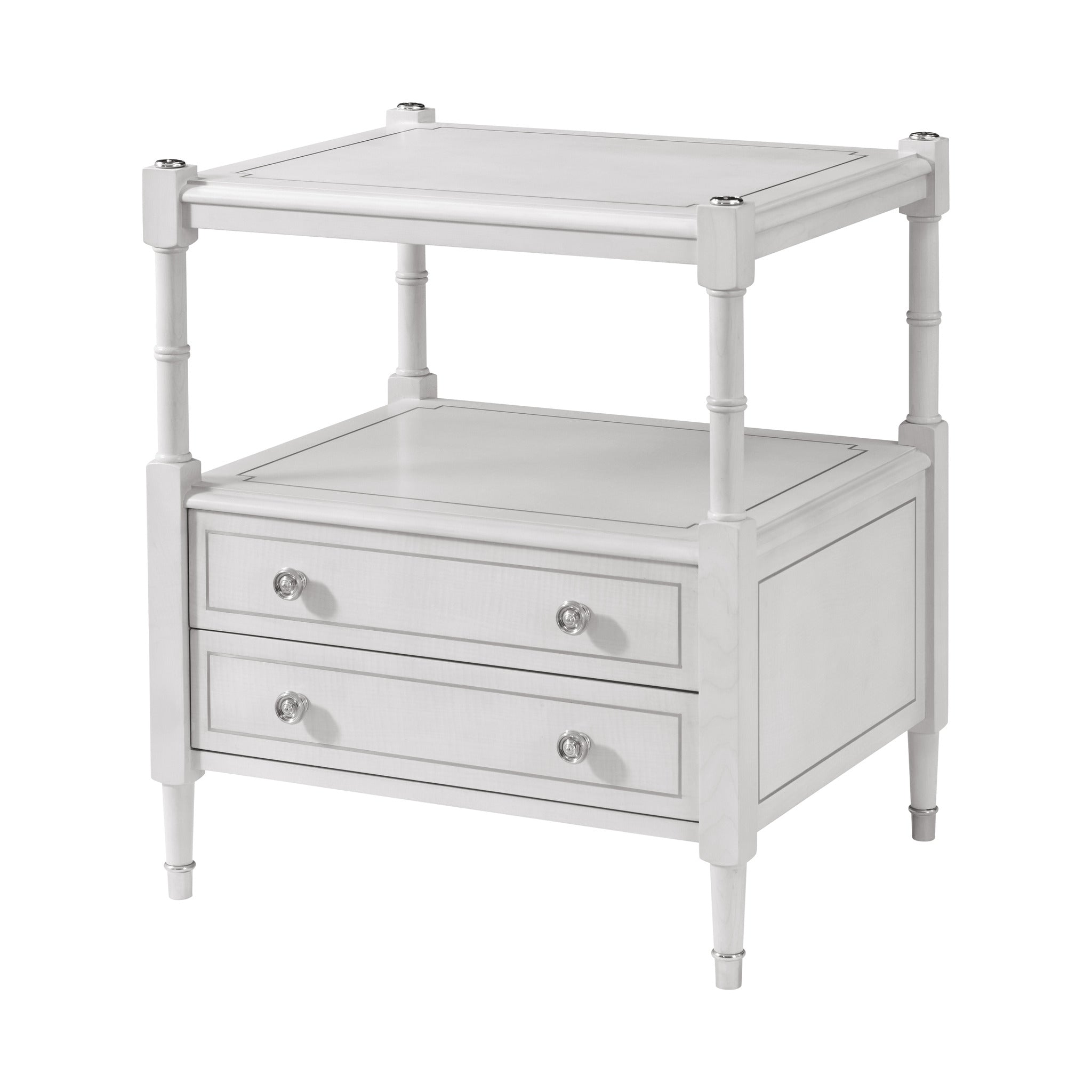 Theodore Alexander | Spencer London 2-Drawer Nightstand - VCF1972-SPL-Chelsea | TA50315.C400