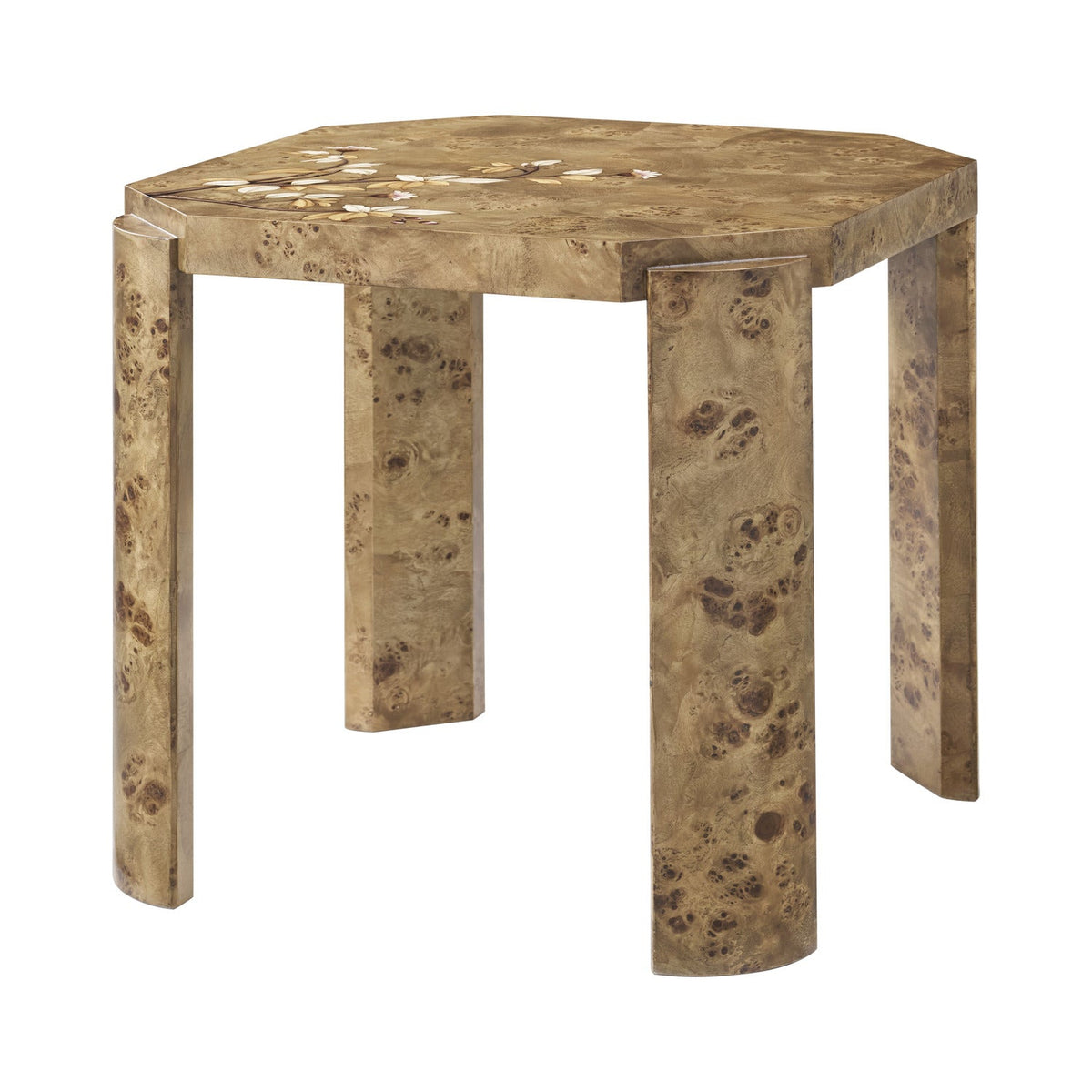 Theodore Alexander | Parterre Side Table - Toffee | TA50477