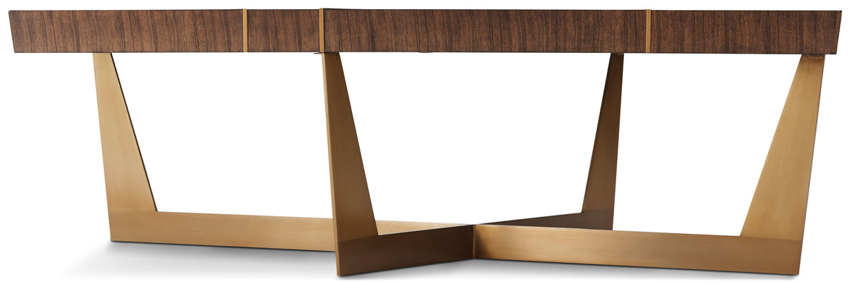 Theodore Alexander | Calais Rectangular Cocktail Table - Hazelnut | TA51009