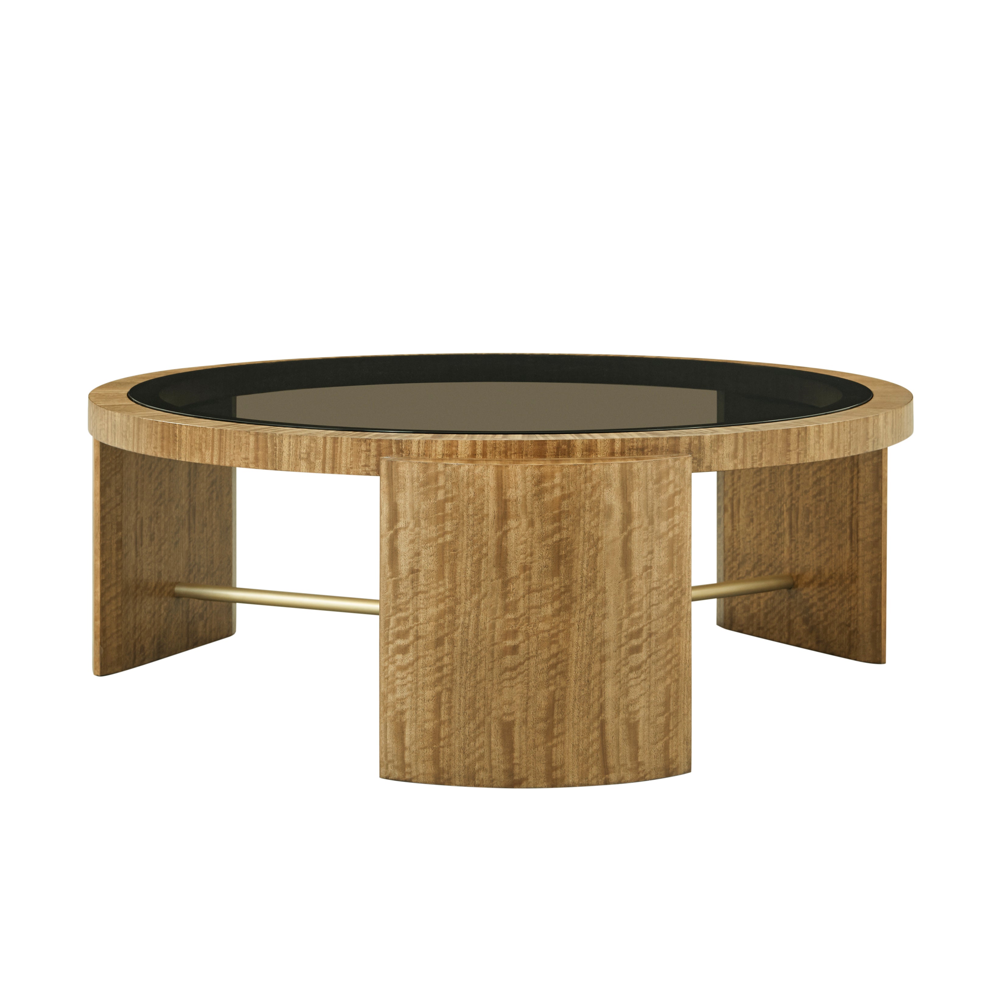 A.R.T. Furniture Blanc End Table w/ Glass Top