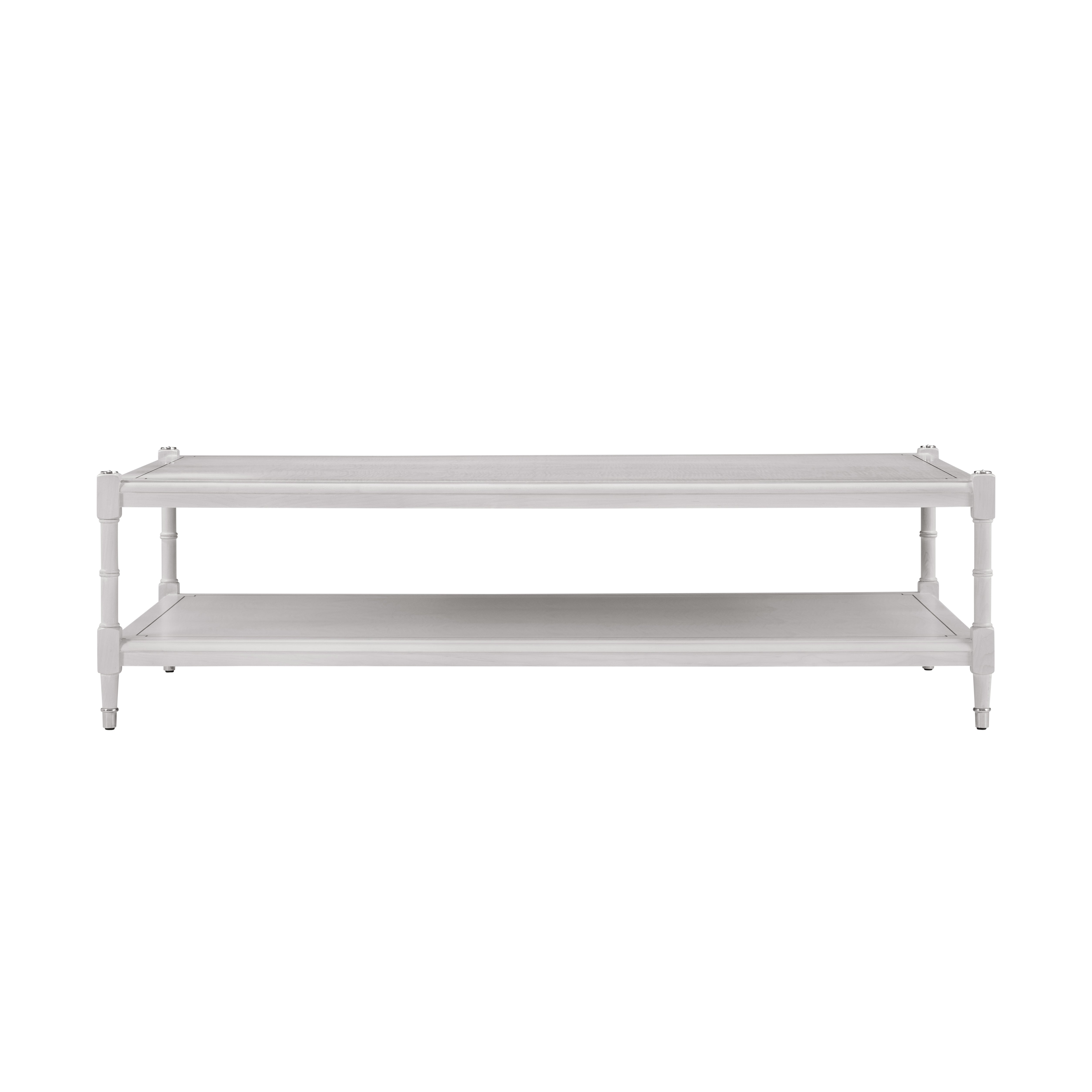 Theodore Alexander Spencer London Cocktail Table — Finish: Chelsea
