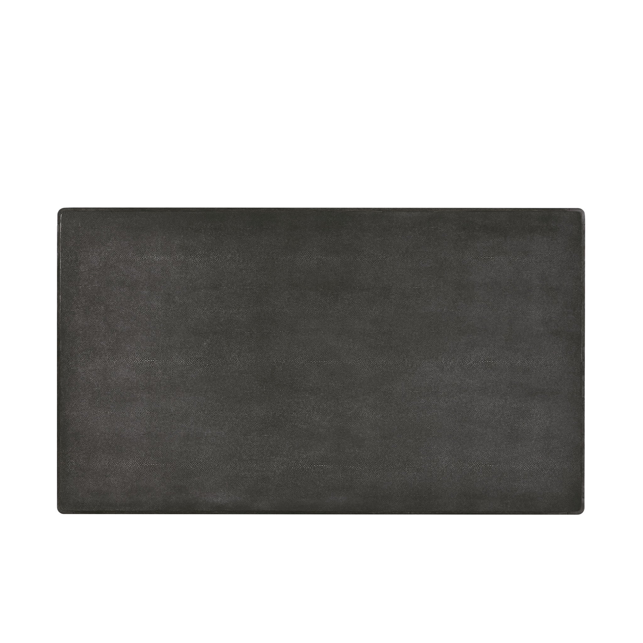 Theodore Alexander | Maxwell Rectangular Cocktail Table - Obsidian\ LCF375 - Obsidian Shagreen | TA51276.C403