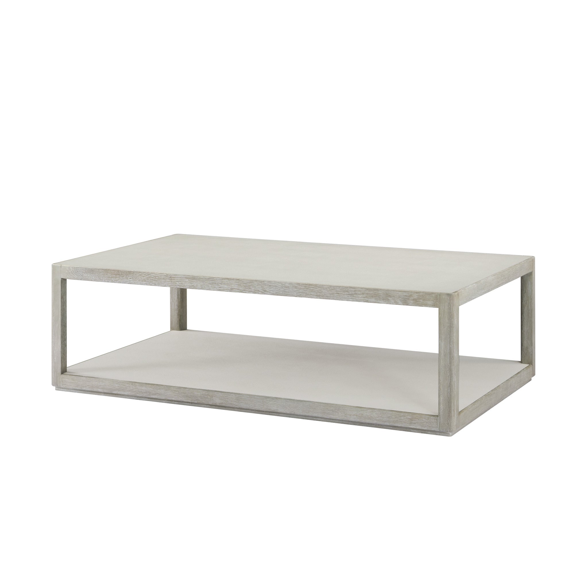 Theodore Alexander | Maxwell Rectangular Cocktail Table - Cashmere\ LCF224 - Dove | TA51276.C404