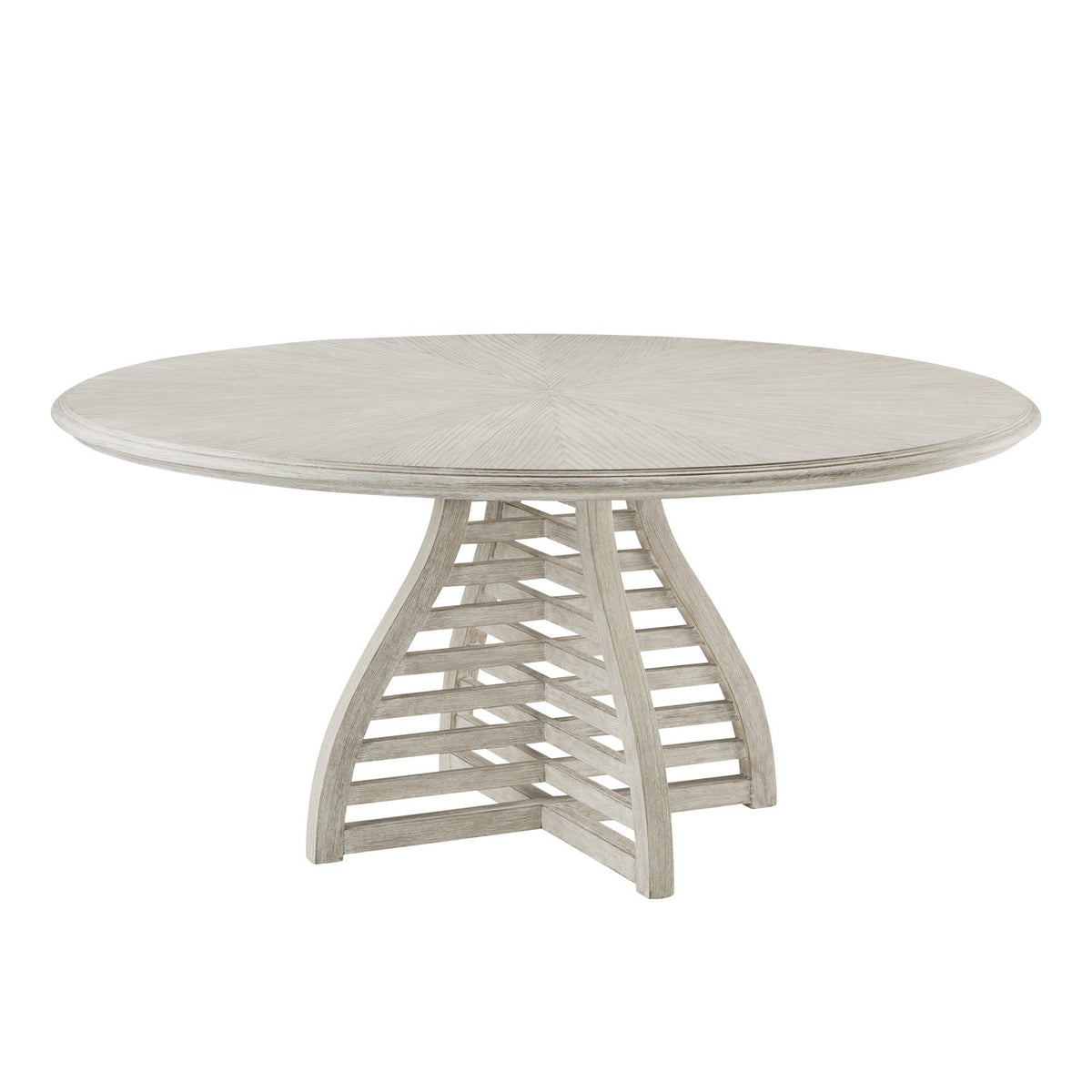 Theodore Alexander | Breeze Slatted Dining Table - Sea Salt | TA54021