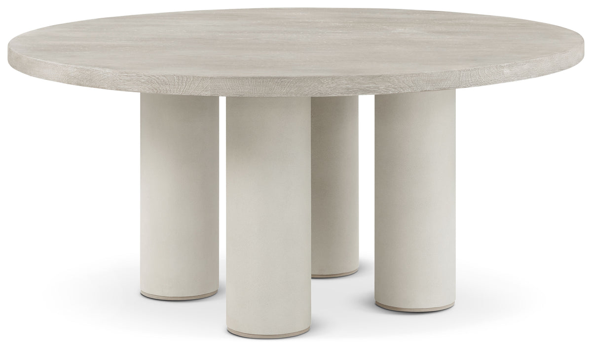 Theodore Alexander | Maxwell Round Dining Table - Cashmere / Dove | TA54254.C404