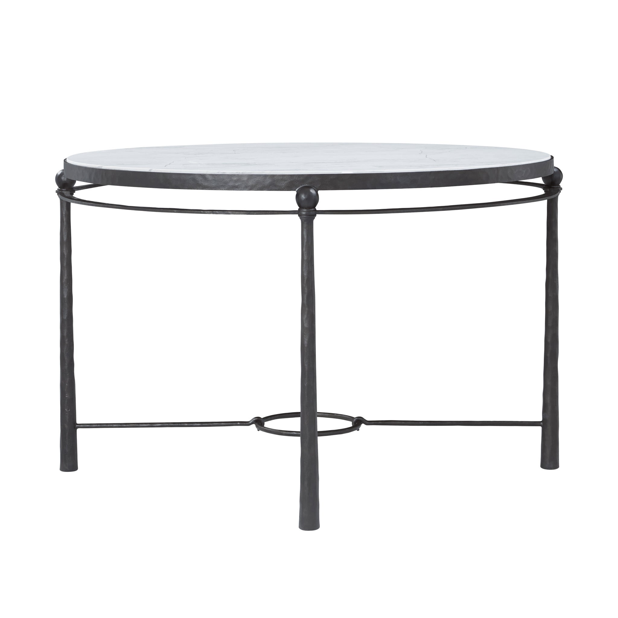 Theodore Alexander | Spencer London Round Metal Center Table - MCF455-VT Rustic Metal | TA55010