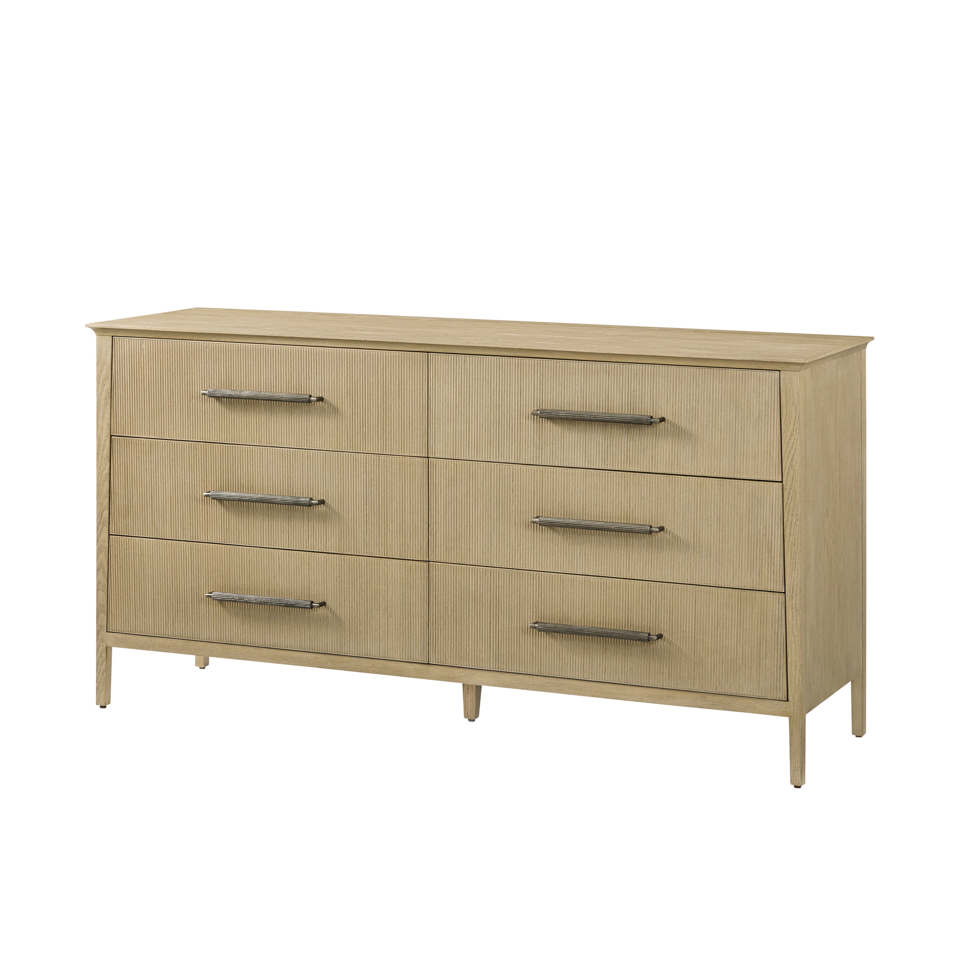 Theodore Alexander Balboa Dresser — Finish: Coastal Grey