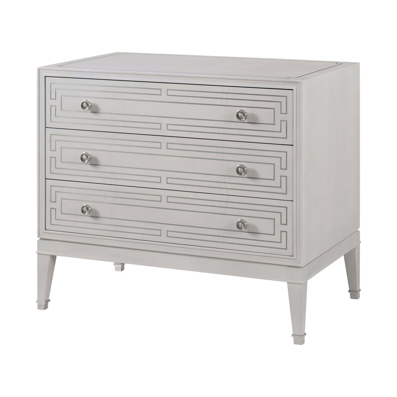Theodore Alexander | Spencer London 3-Drawer Nightstand - VCF1972-SPL-Chelsea | TA60165.C400
