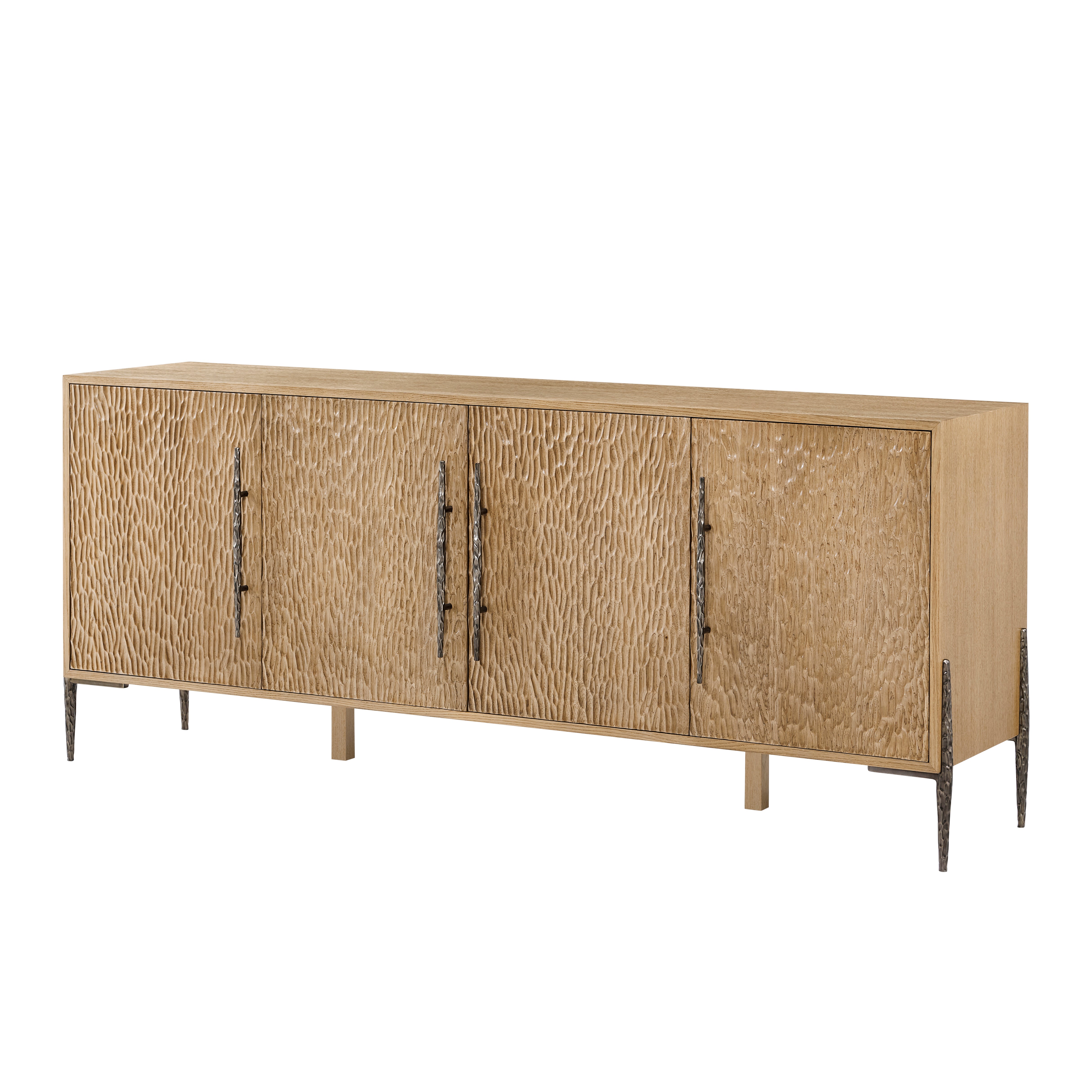 Theodore Alexander Essence Media Cabinet — VCF1792 - Blonde\ VCF1835 - Blonde