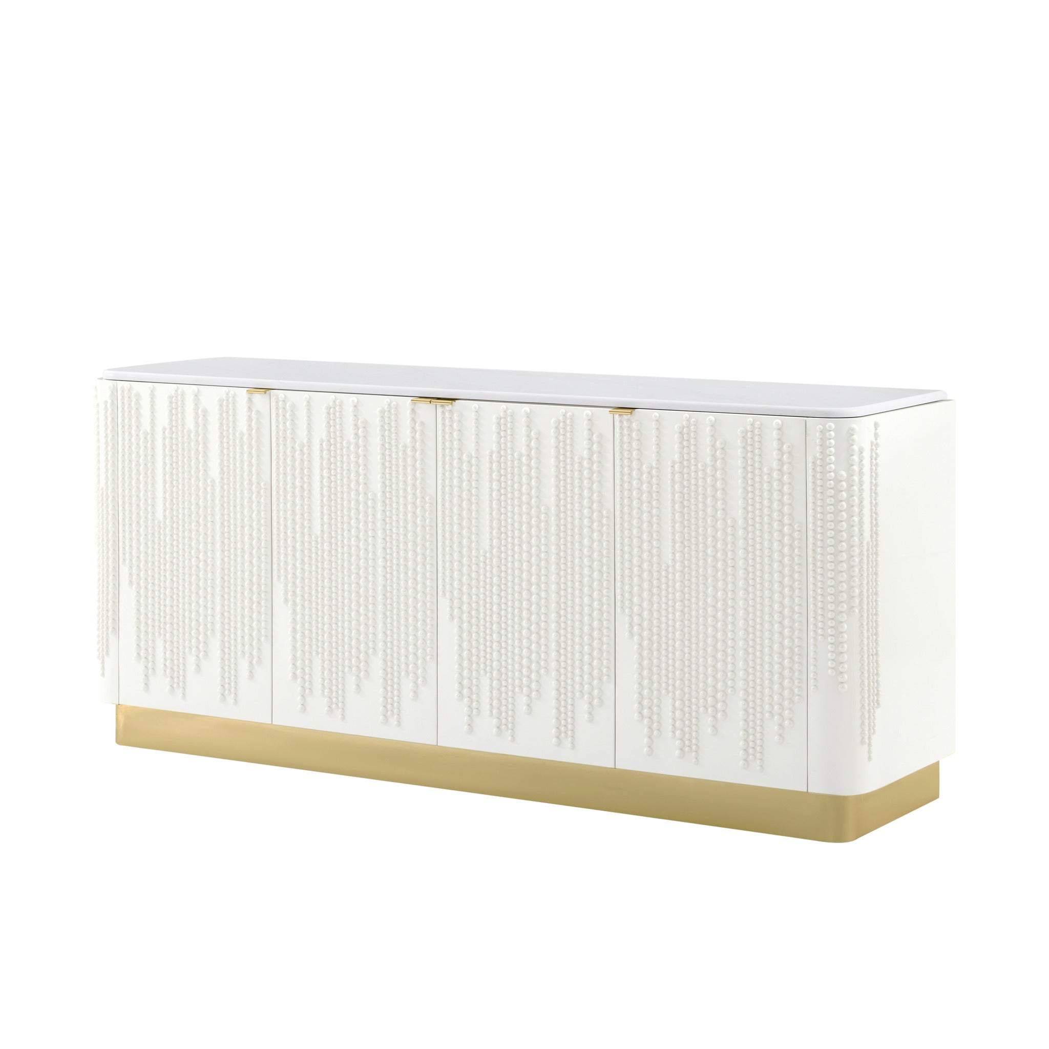 Theodore Alexander | Judith Leiber 4-Door Credenza - Solstice\ FCF216 - JL Pearl | TA61189