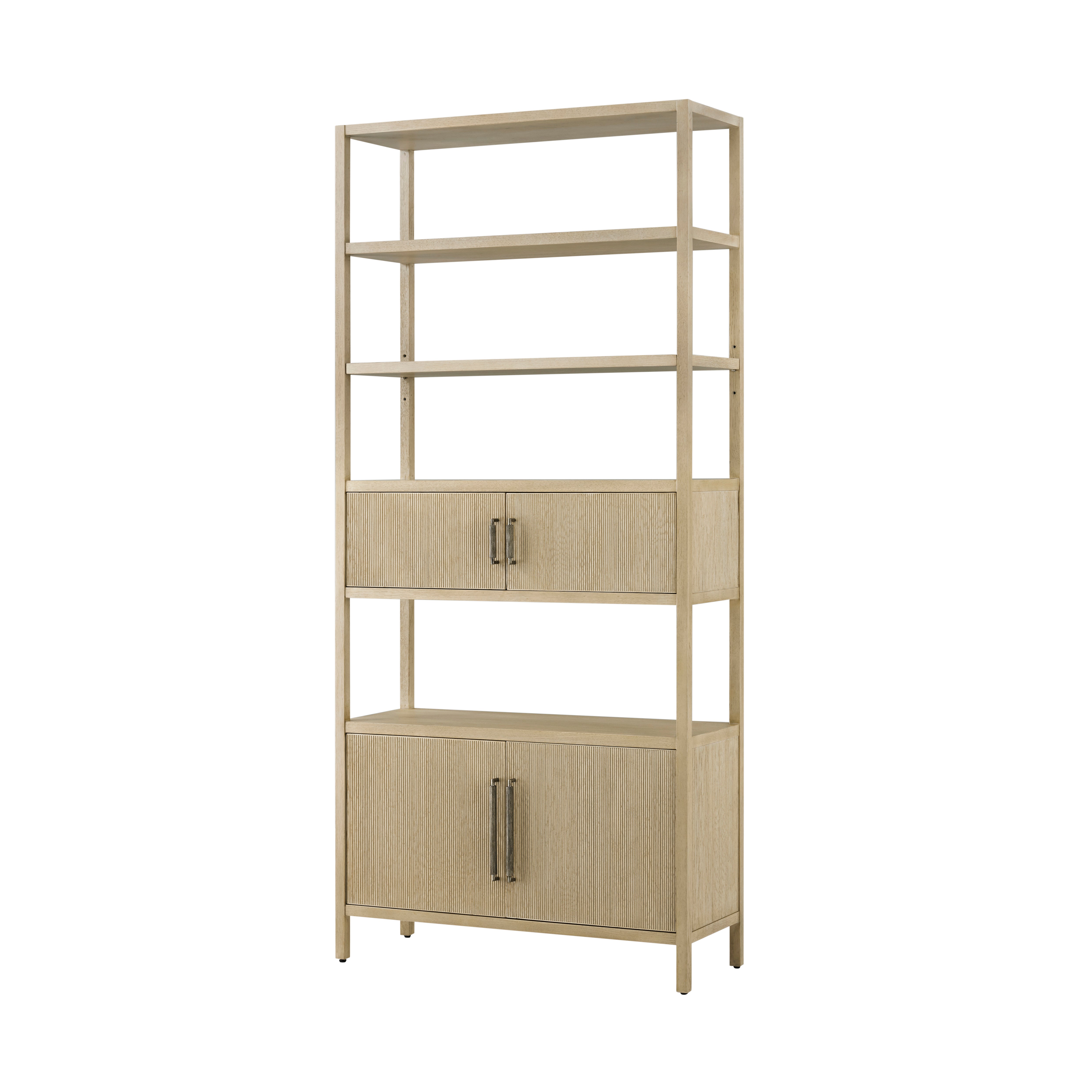Theodore Alexander Balboa Bookcase — VCF1882 - Coastal Grey
