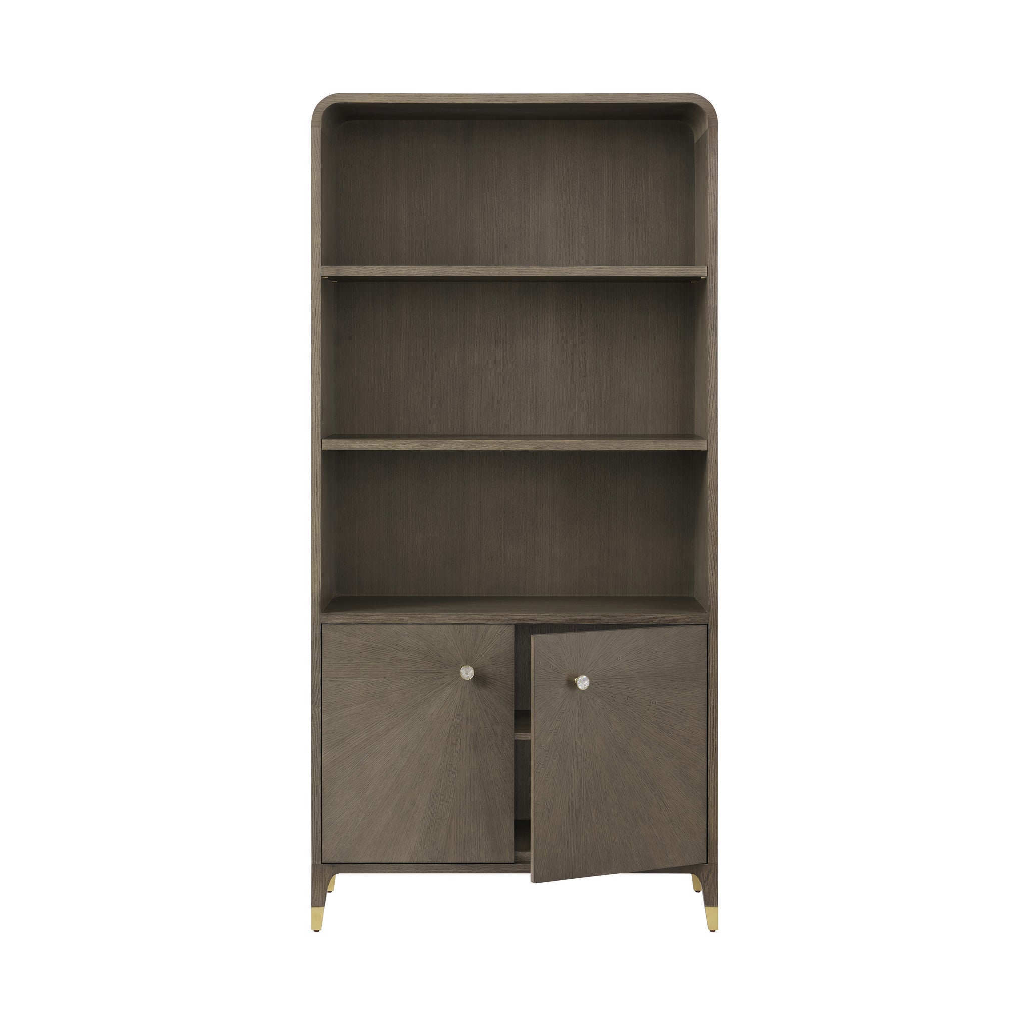 Theodore Alexander | Judith Leiber Bookcase II - Mink | TA63049.C385