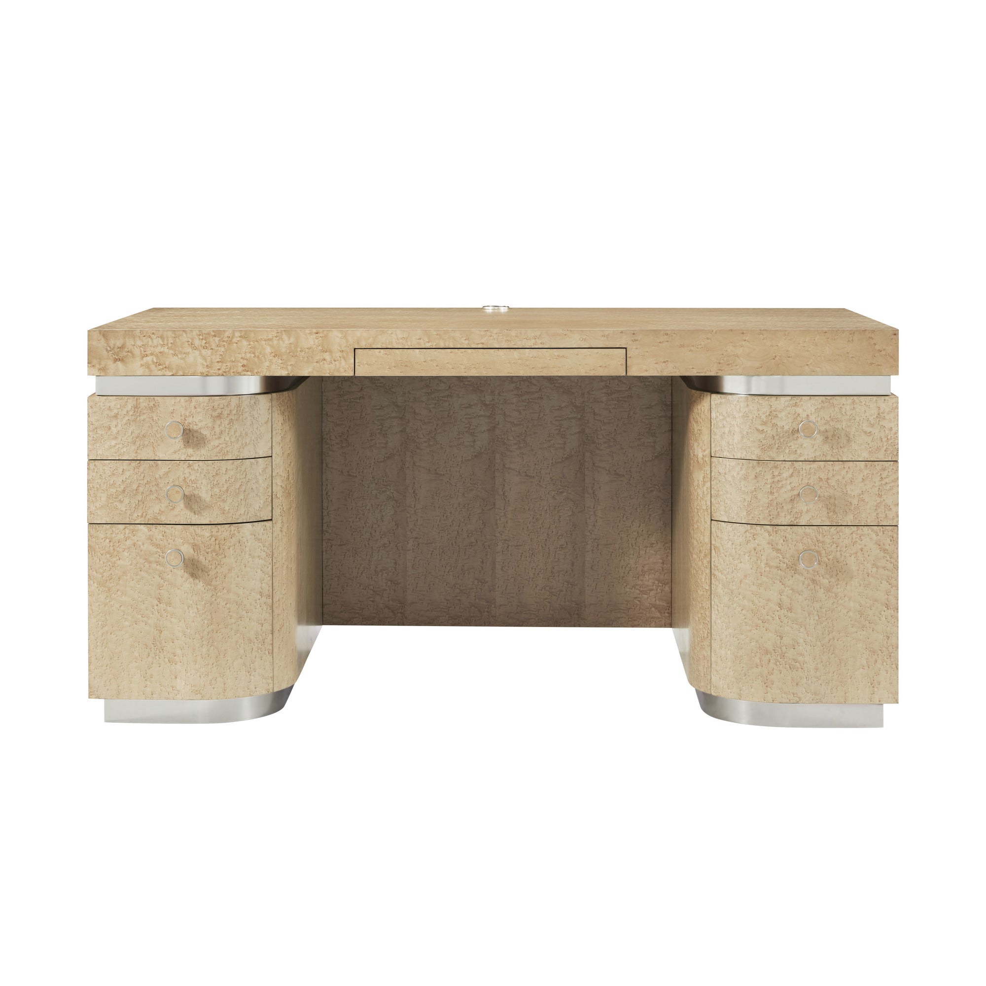 Theodore Alexander Ennis Serpentine Side Table- cb50071-c267