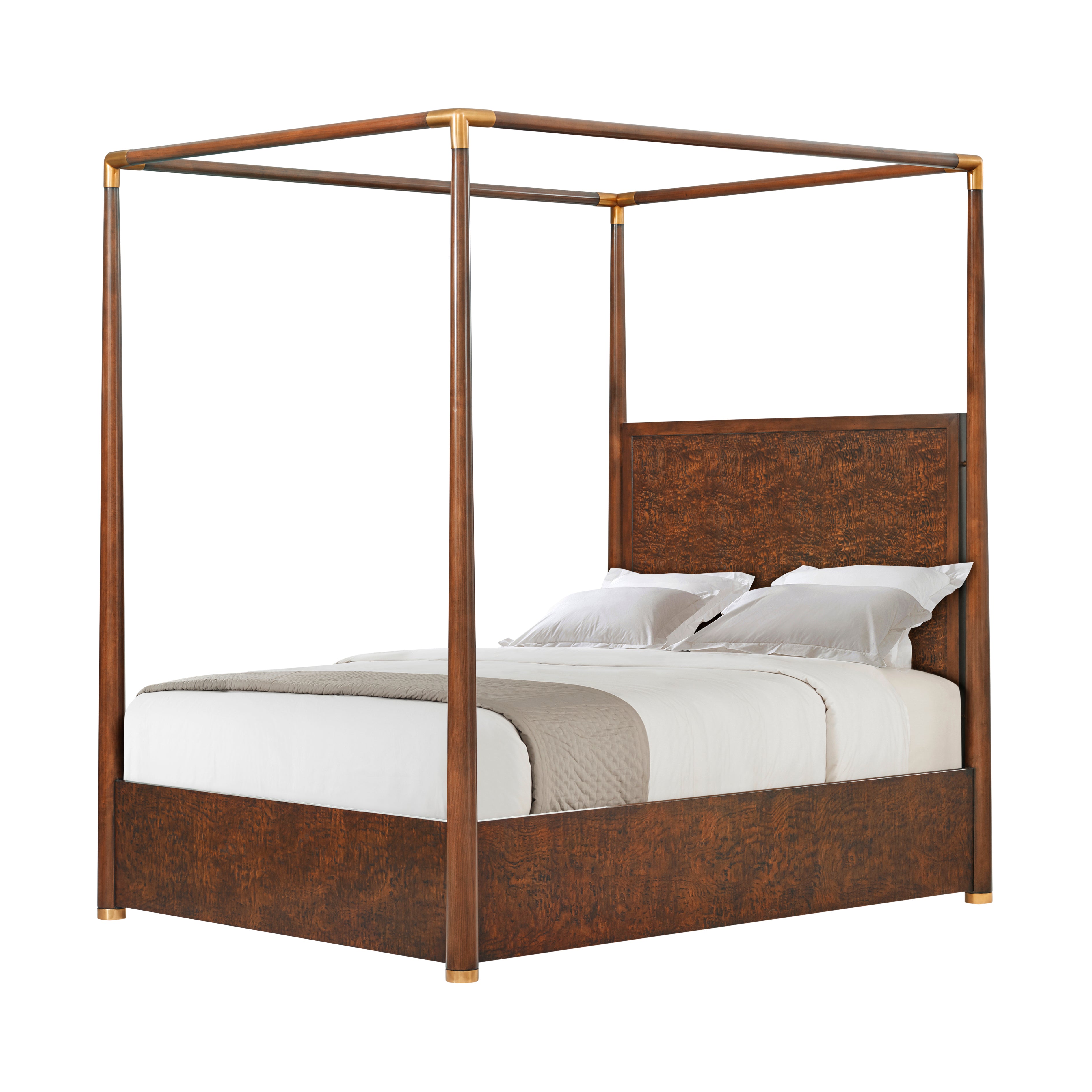 Theodore Alexander Kesden Poster US Queen Bed — VCF1801 - Pyramid Brown