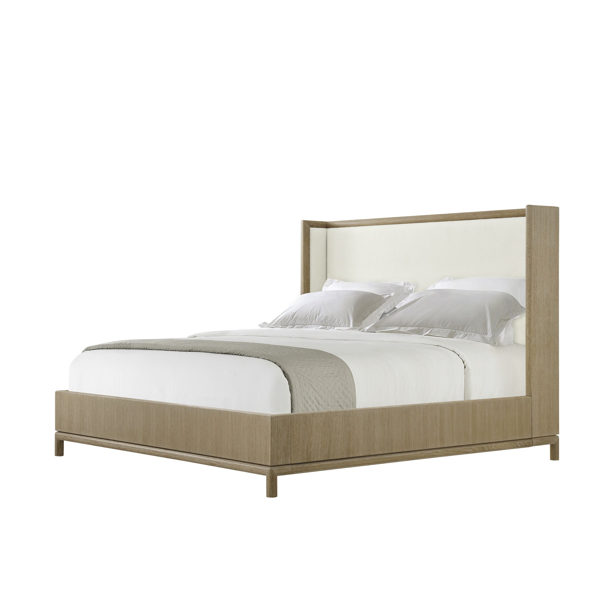 Theodore Alexander Montauk Upholstered US Queen Bed — Finish: Jetty