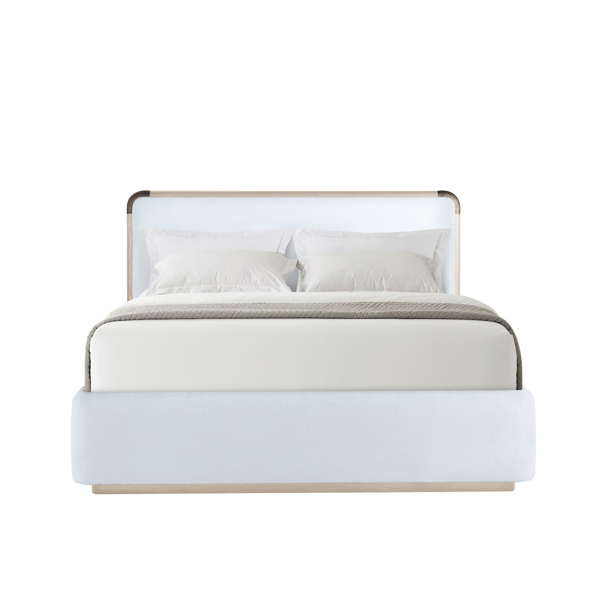 Theodore Alexander | Luna Upholstered King Bed - Cascade | TA83099.1DLS