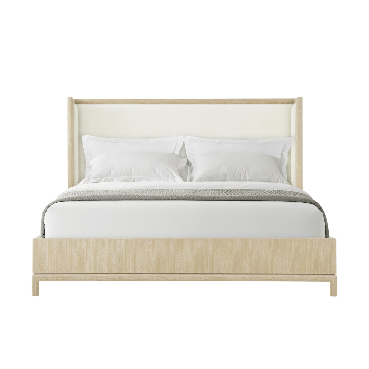 Theodore Alexander Montauk Upholstered King Bed VCF1976 - Lighthouse- ta83106-1dku
