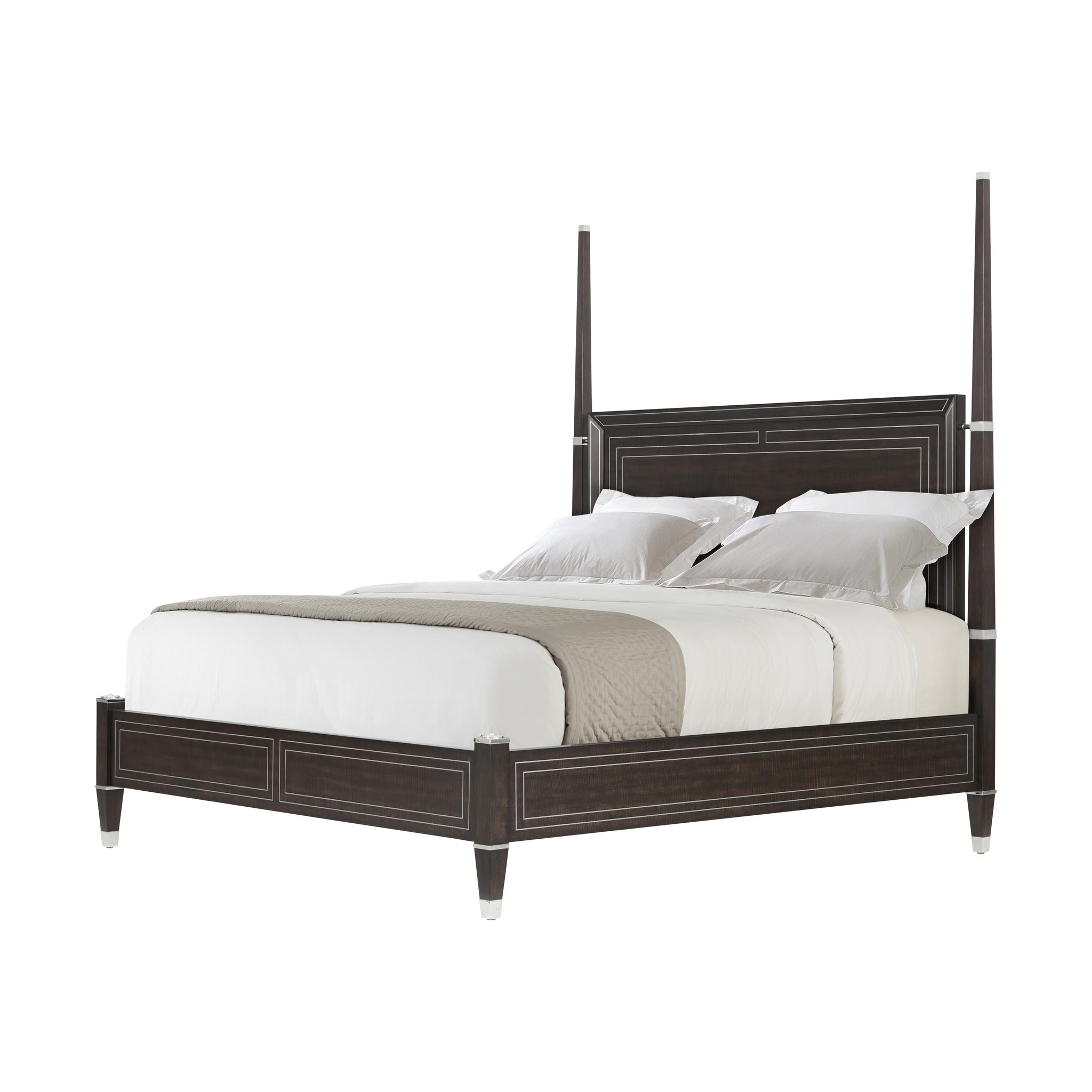 Theodore Alexander | Spencer London California King Poster Bed - SPL-Fulham | TA84090.C399