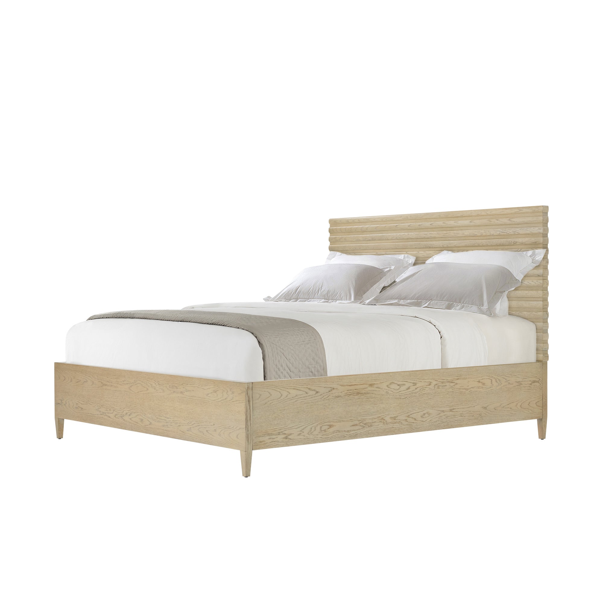 Theodore Alexander Balboa California King Bed — VCF1882 - Coastal Grey
