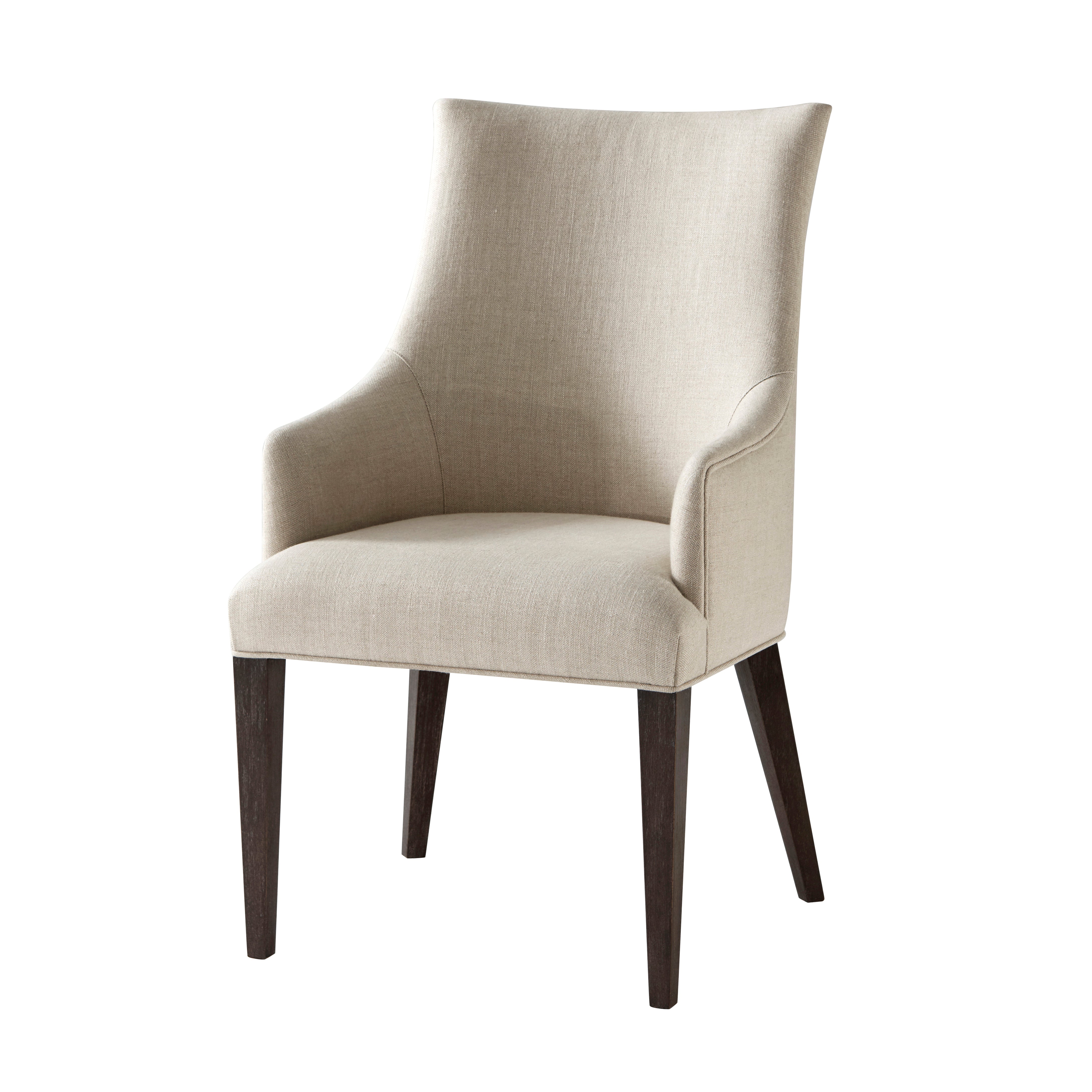 Theodore Alexander Adele Dining Armchair — VCF1453.1J2GA3F-Rowan (C078)