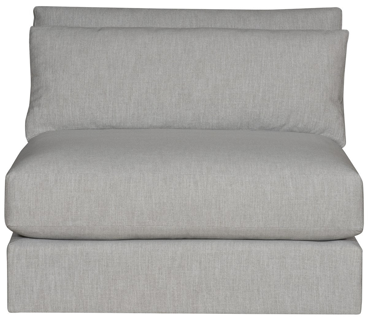 Vanguard | Leone Armless Chair - Identify Dove | T2V158-AC