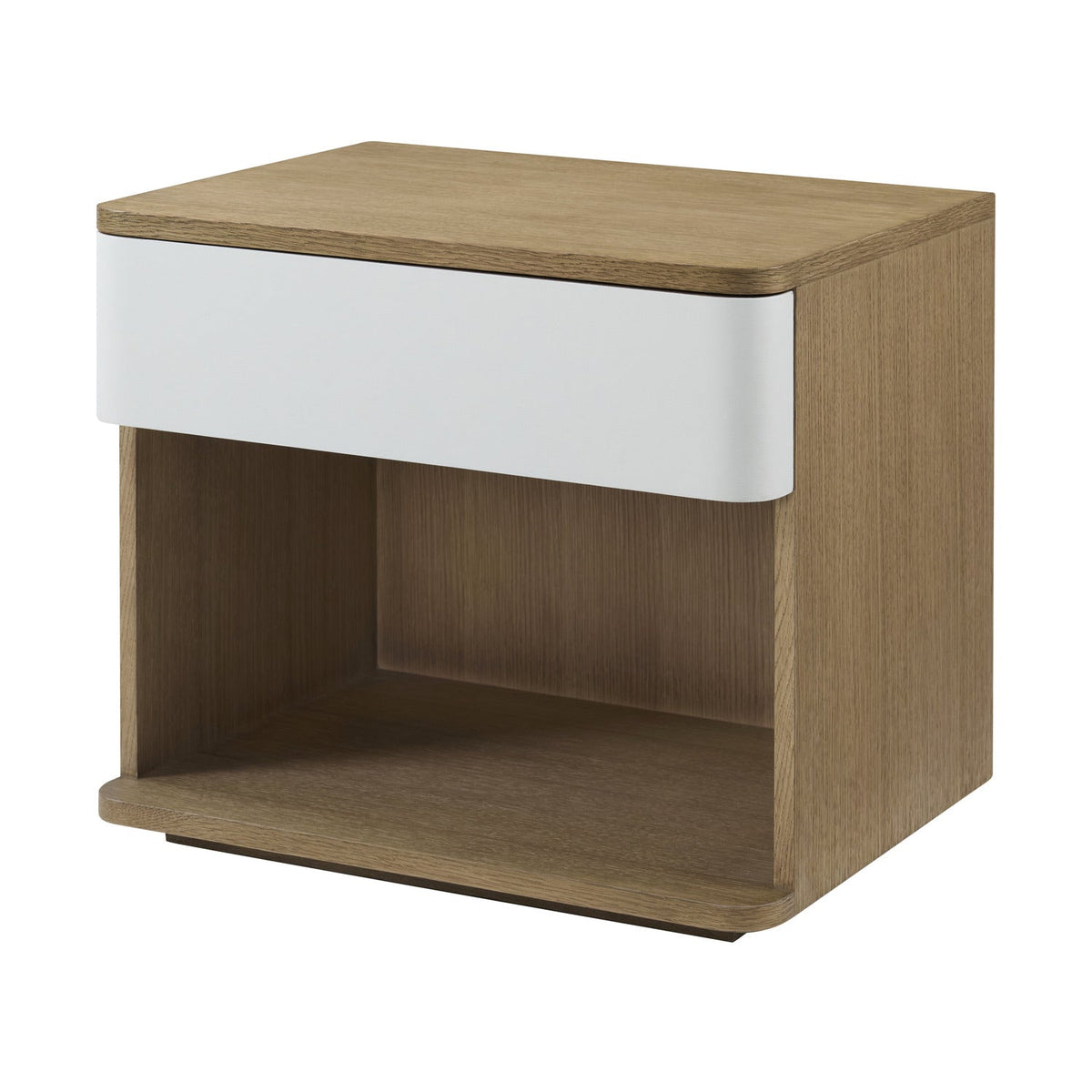 Theodore Alexander | Seoul Small Nightstand - World Casa White / Natural Reclaimed | WRC50004.C434