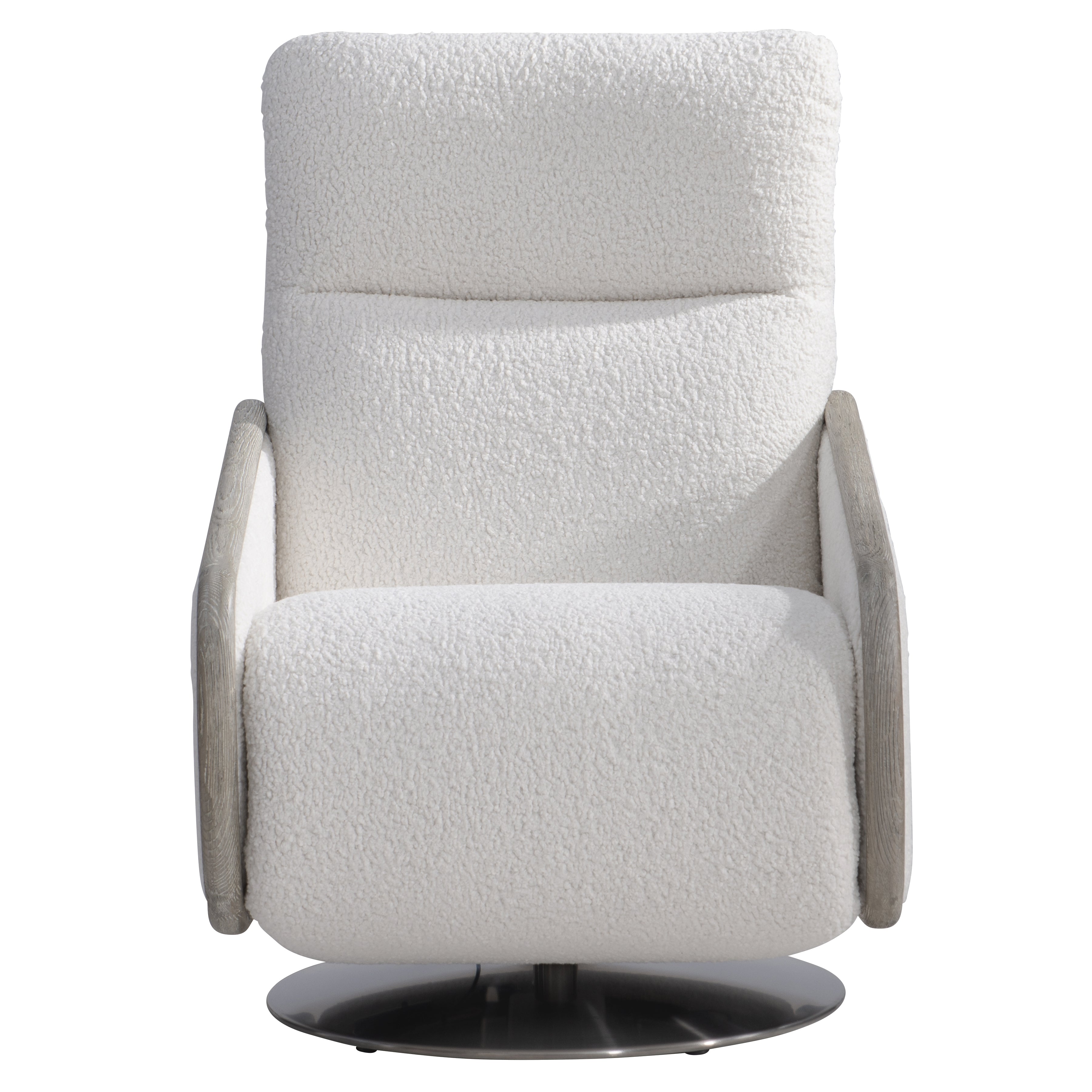 Bernhardt Living,Bernhardt Motion | Bernhardt Malory Fabric Power Motion Chair - White/Cream | B402RO