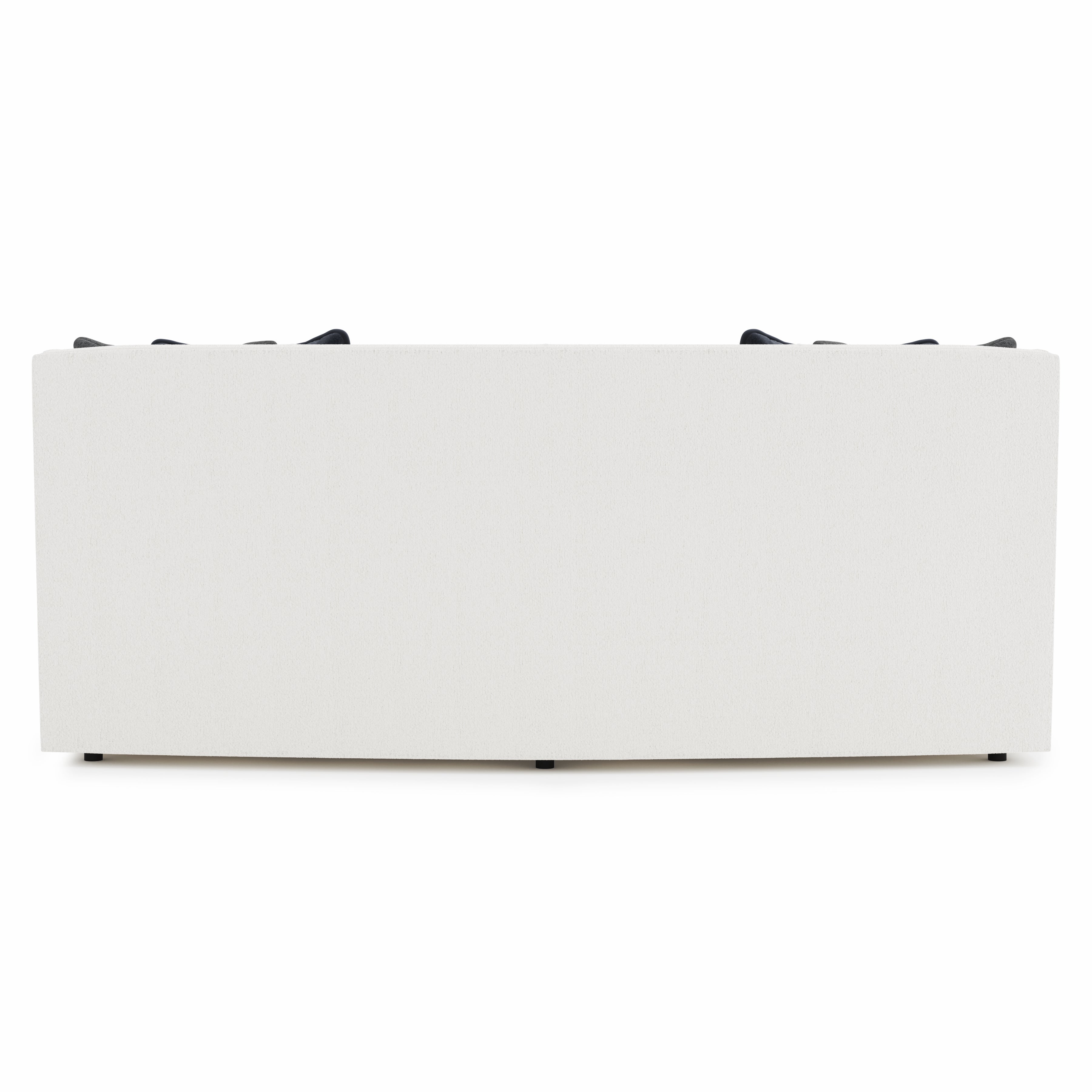 Bernhardt Living | Bernhardt Candace Fabric White Sofa - White/Cream | B7296A
