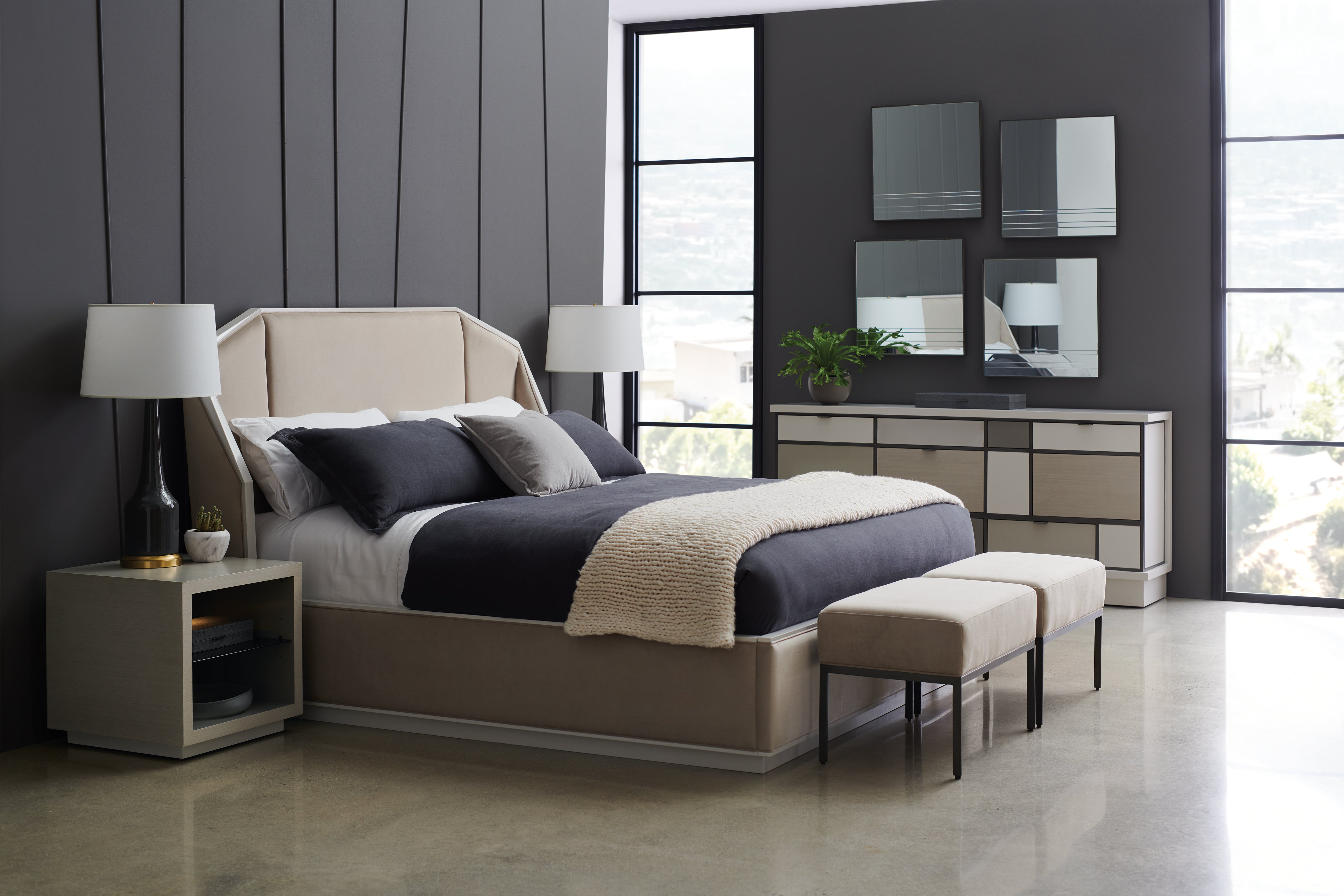 Caracole Shelter Me Qn Bed Canopy