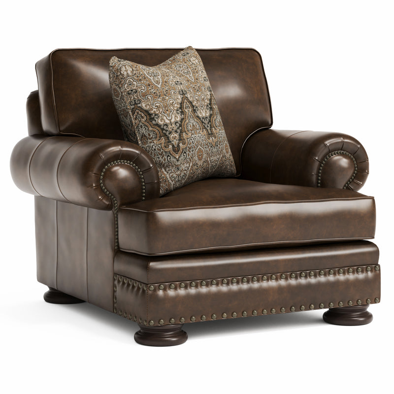 Bernhardt | Foster Leather Chair - Molasses | 5372LO