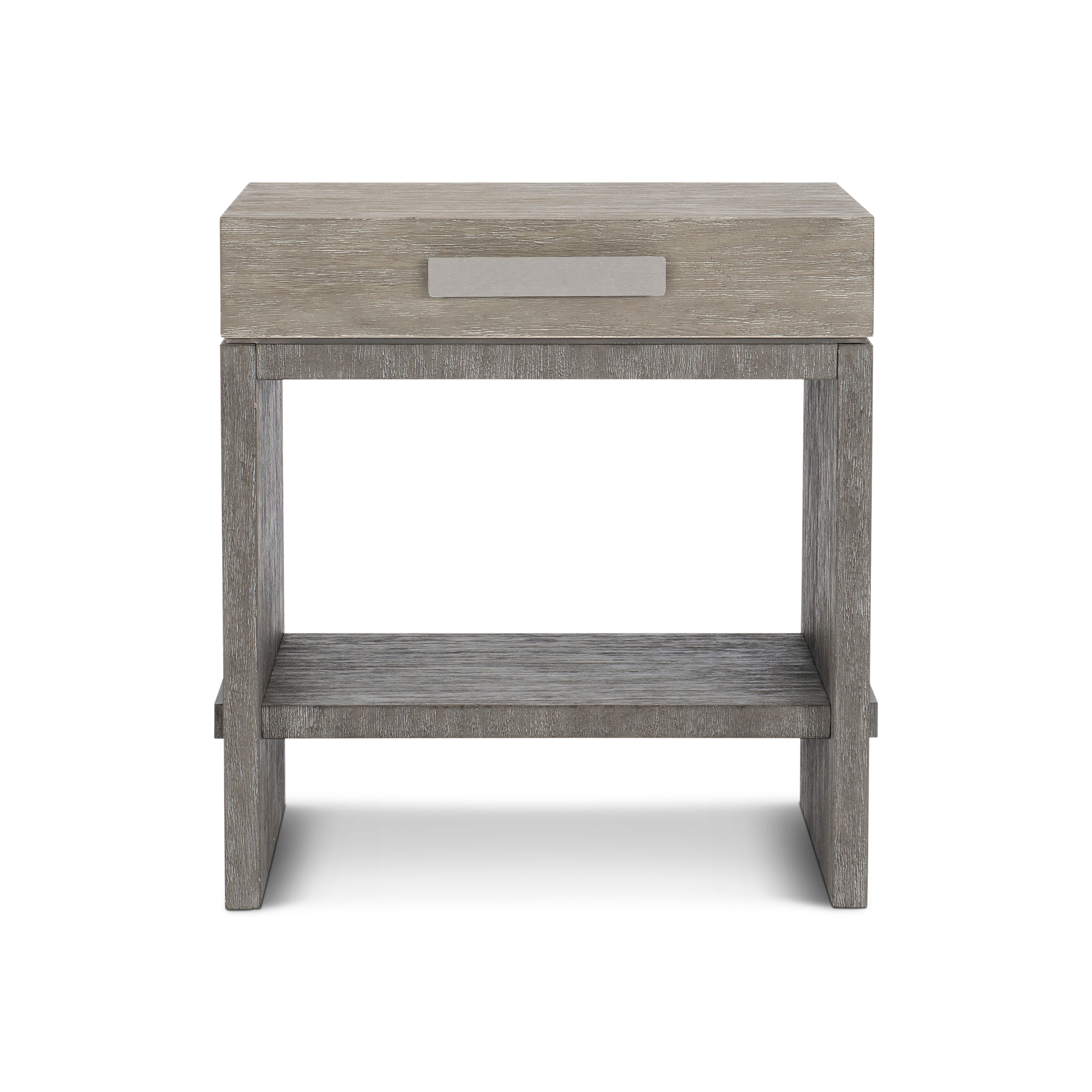 Bernhardt | Bernhardt Foundations Nightstand in Dark Shale Finish - Dark Shale; Light Shale | 306216