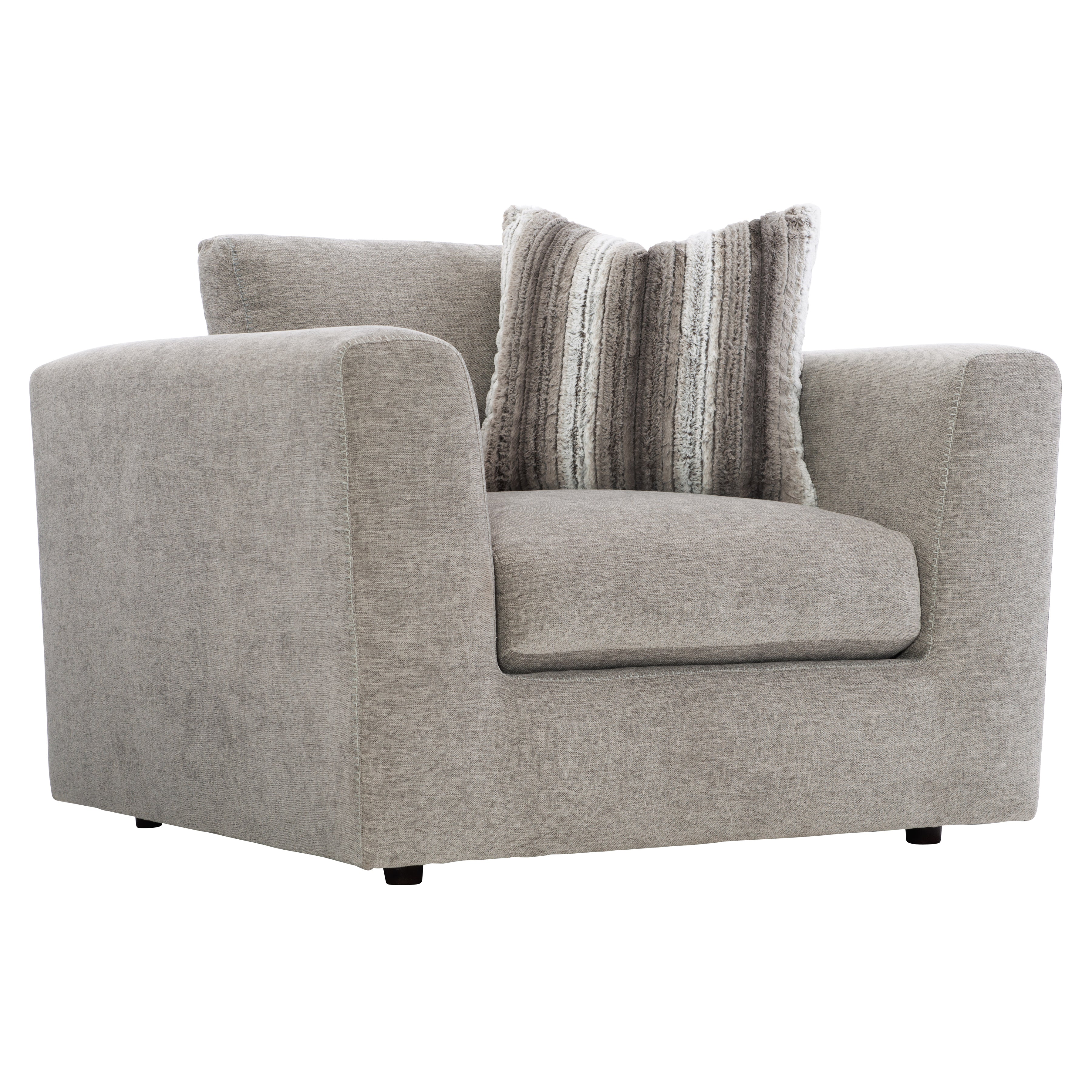 Bernhardt Living | Bernhardt Remi Chair - Gray | P7122A
