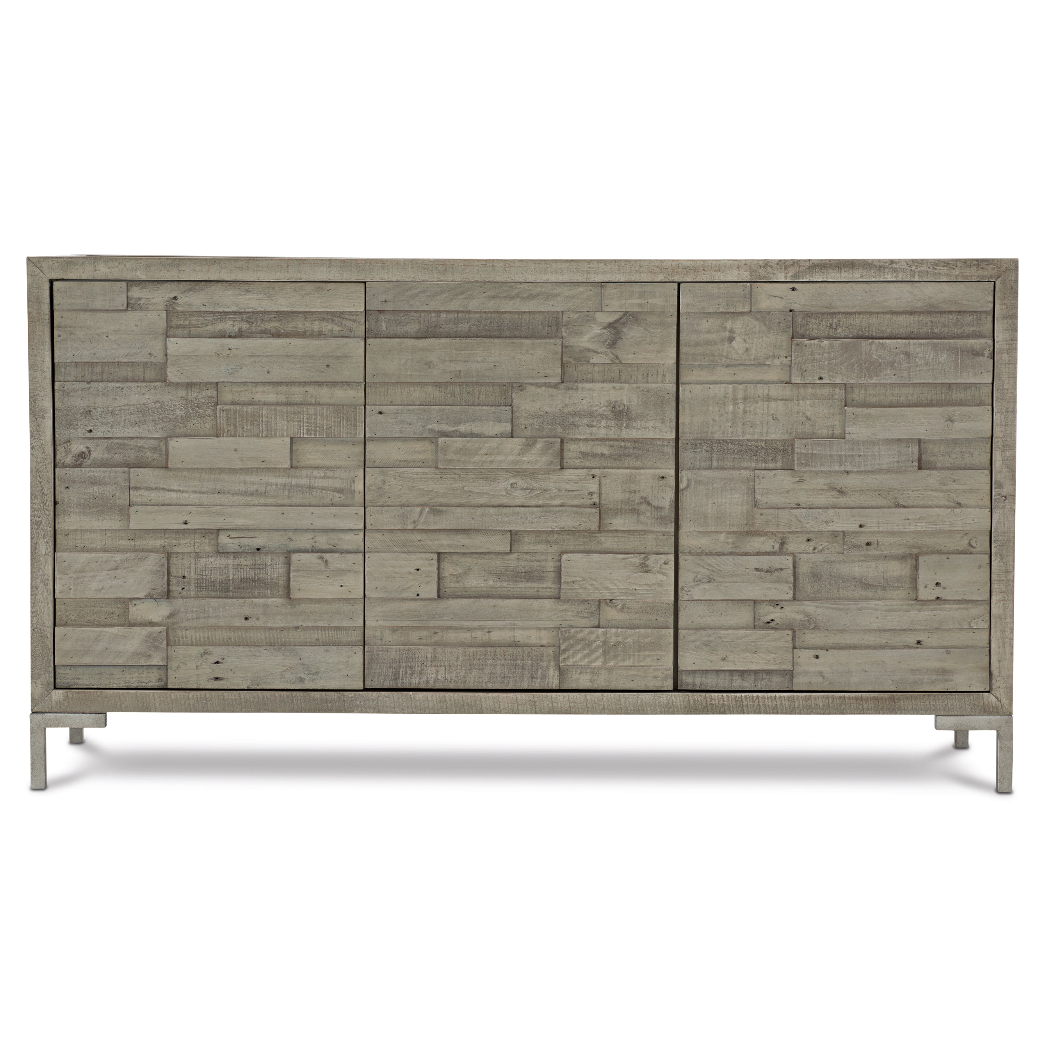 Bernhardt Loft | Bernhardt Shaw Buffet - Morel / Glazed Silver | 398132G
