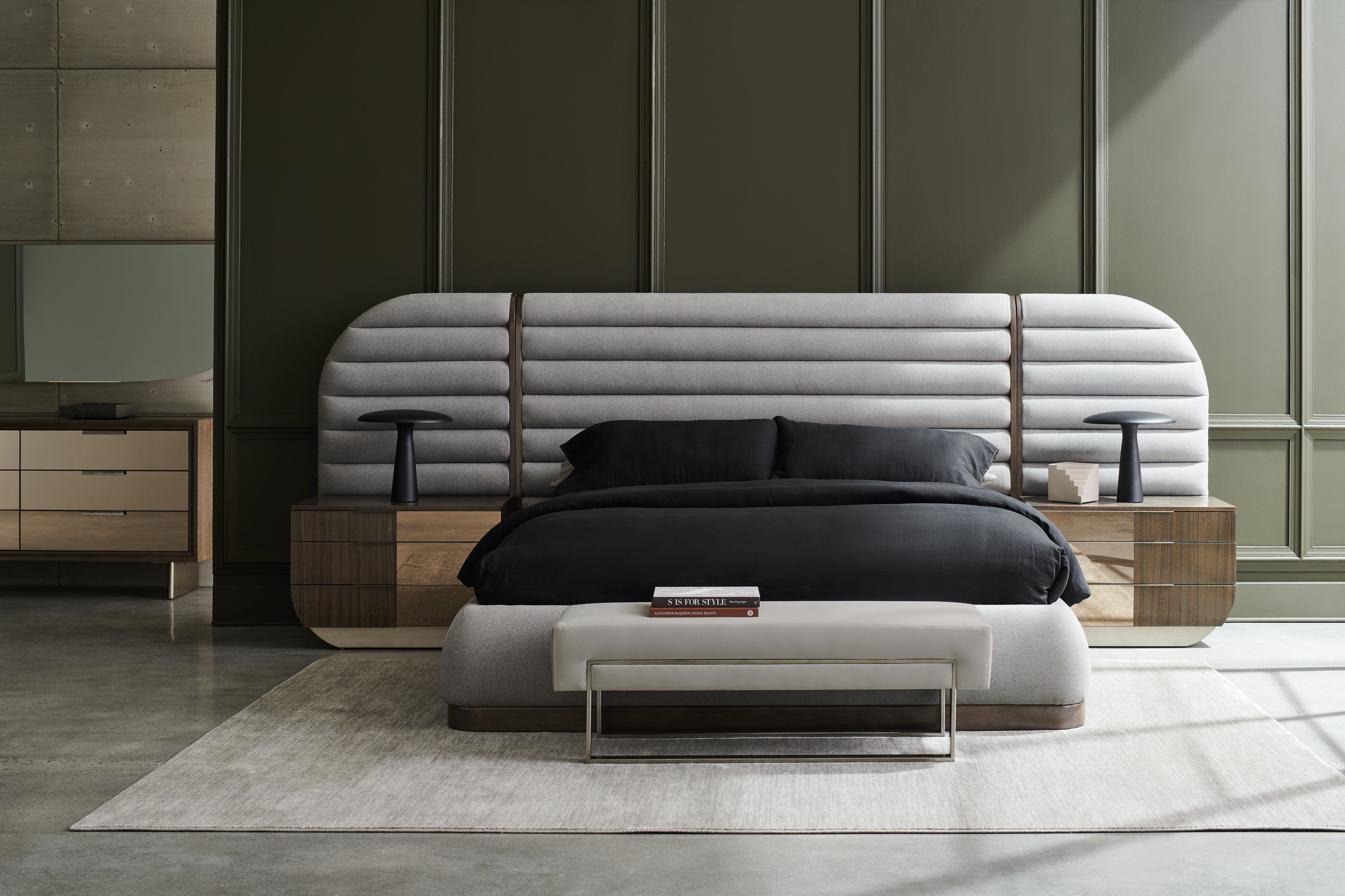Caracole La Moda Uph Bed Side Panels
