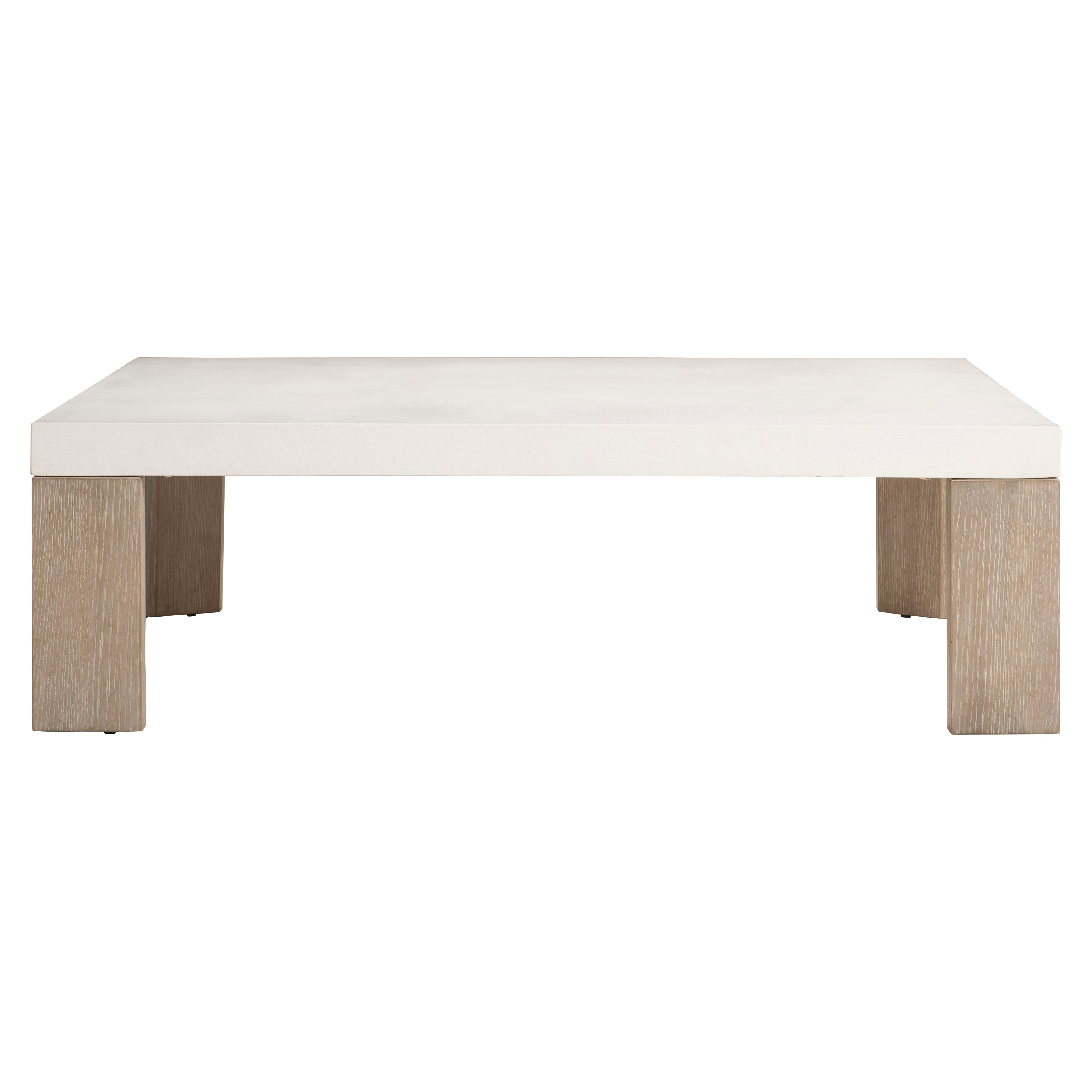 Bernhardt Living | Bernhardt Lorenzo Square Cocktail Table - Flint | 465011