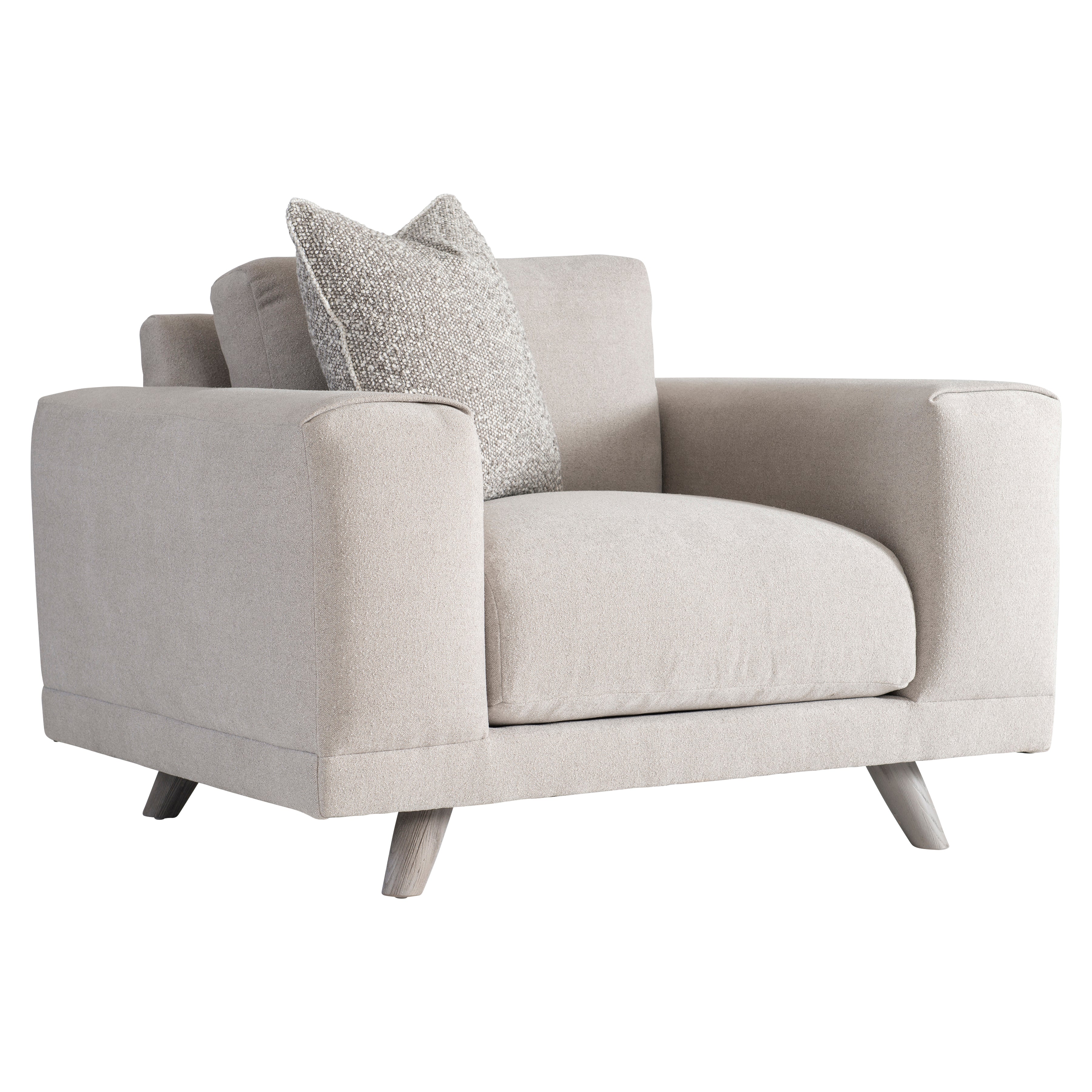 Bernhardt Living | Bernhardt Maren Fabric Chair - Grey | P6153A