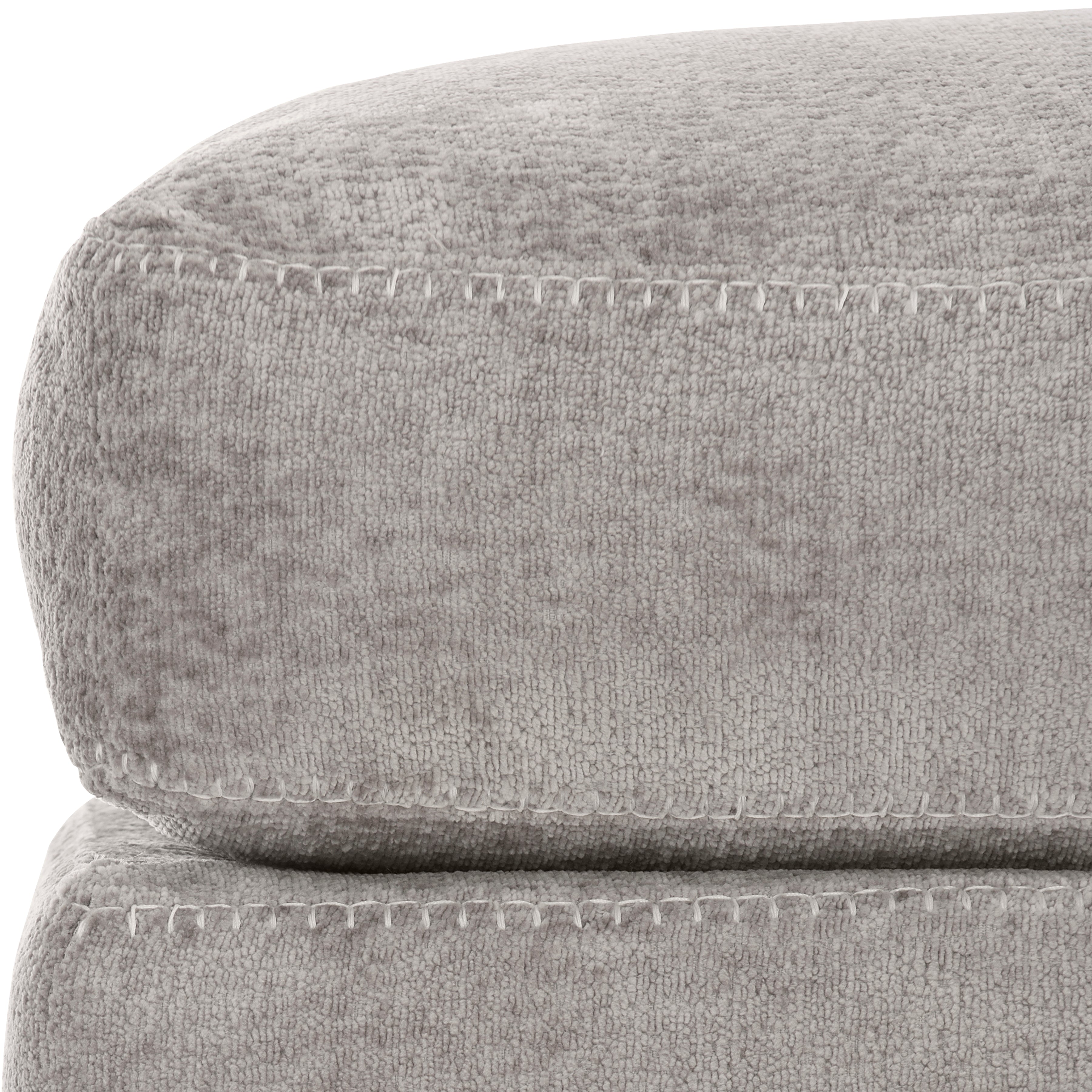 Bernhardt Living | Bernhardt Mily Ottoman - Grey | P1291A