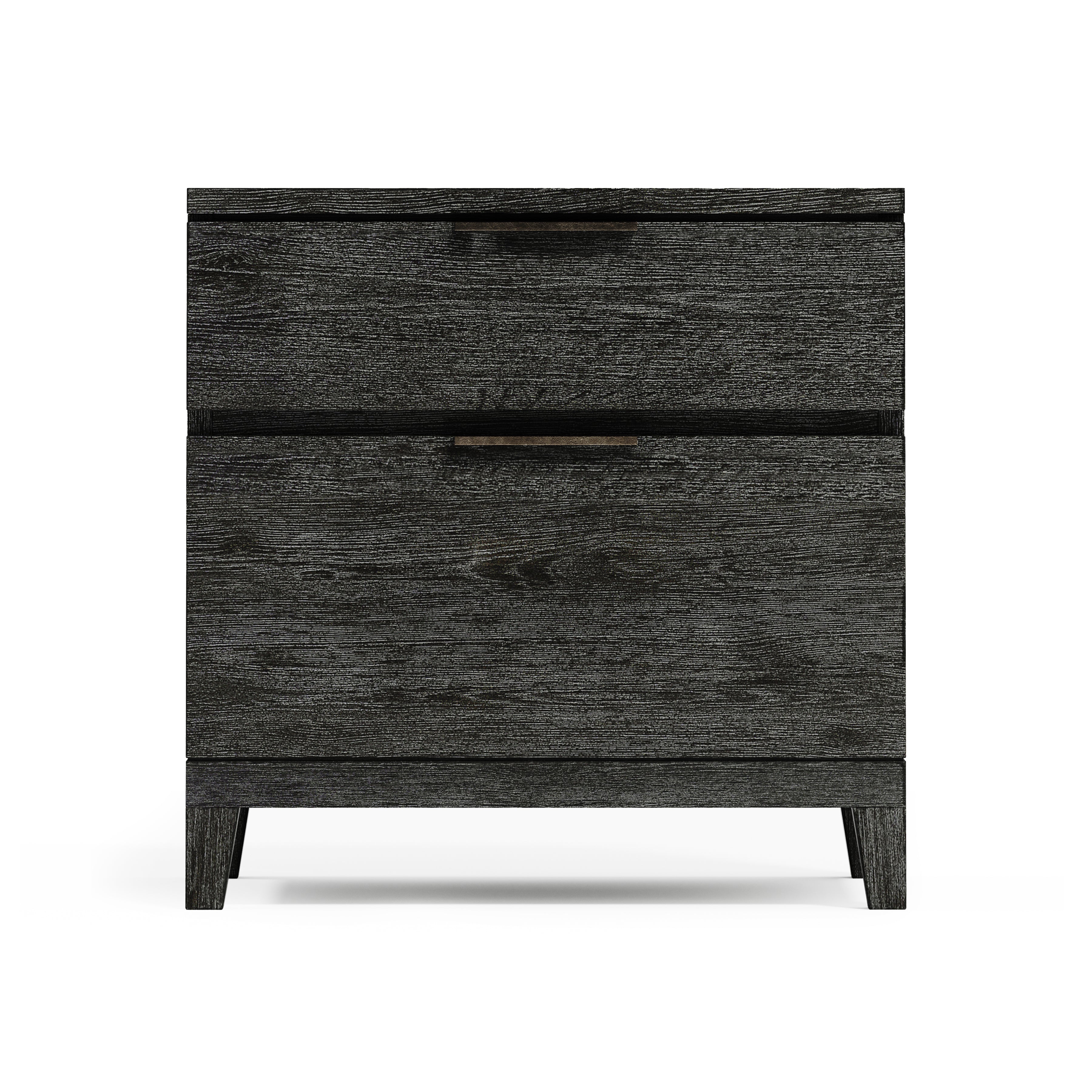 Bernhardt Loft | Bernhardt Menton 2-Drawer Nightstand - Grey | 352231