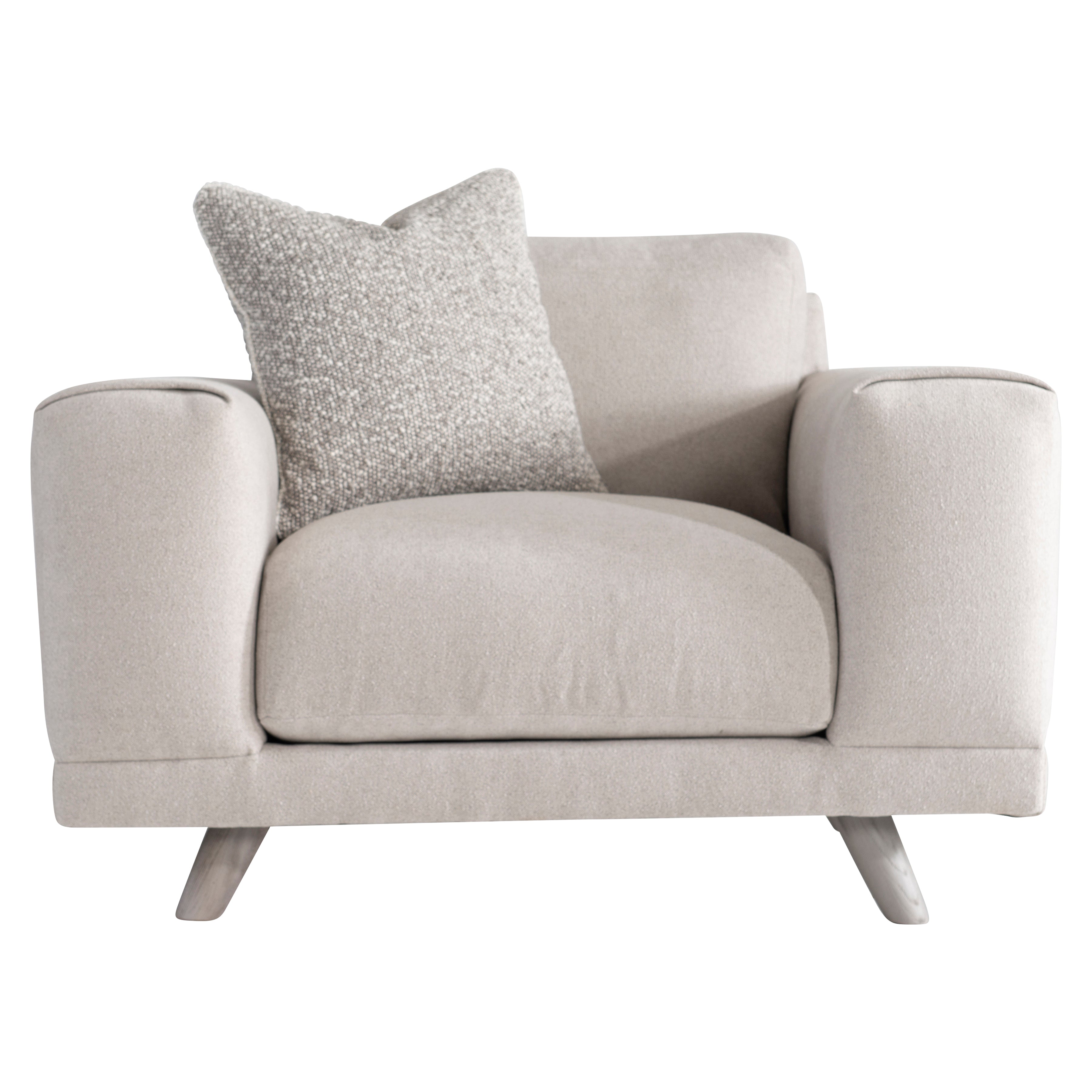 Bernhardt Living | Bernhardt Maren Fabric Chair - Grey | P6153A