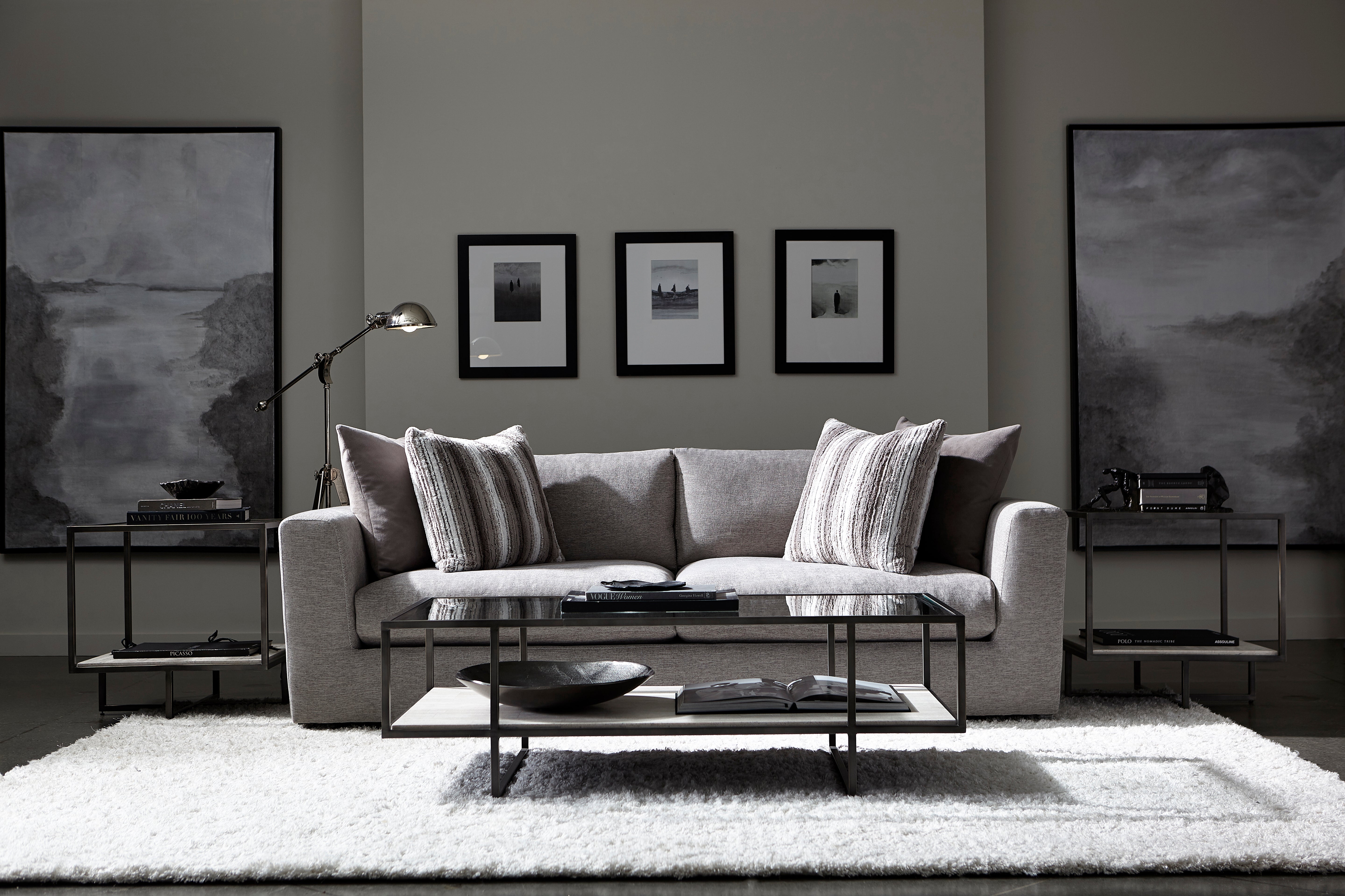 Bernhardt Living | Bernhardt Remi Sofa - Gray | P7127A
