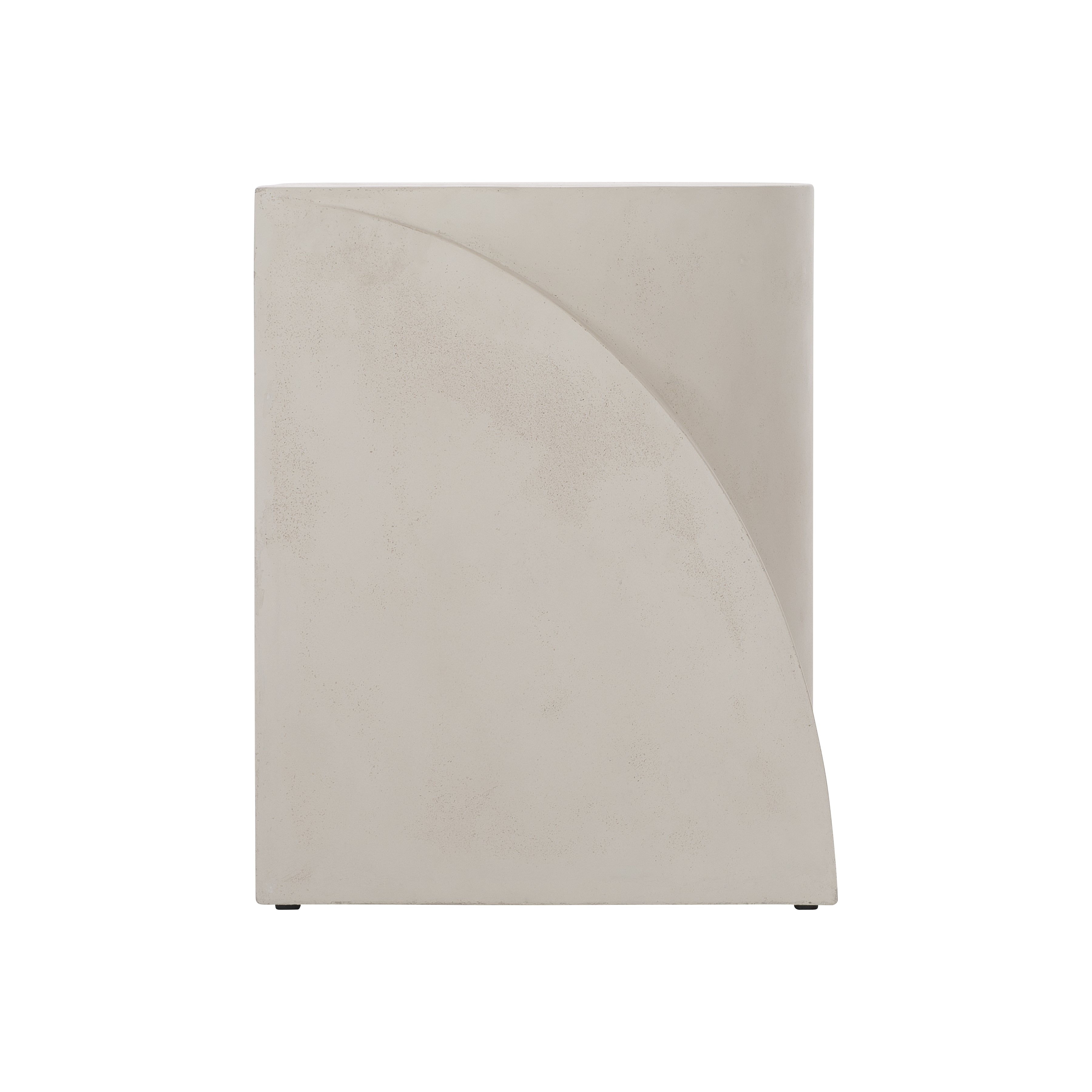 Bernhardt Interiors | Bernhardt Lunula Side Table - Crema | 309112