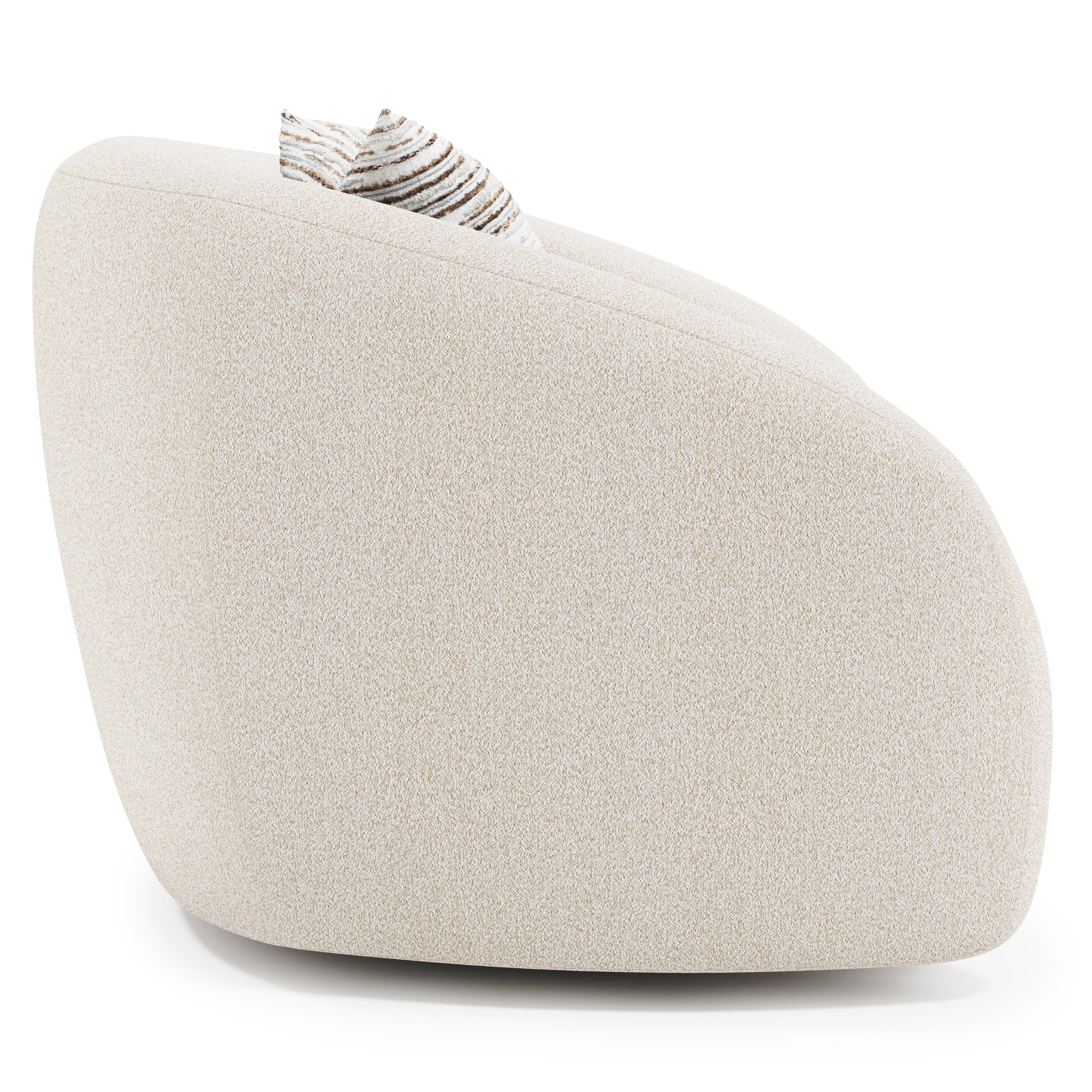 Bernhardt Living | Bernhardt Austen Fabric Swivel Chair - Beige | P2372SA