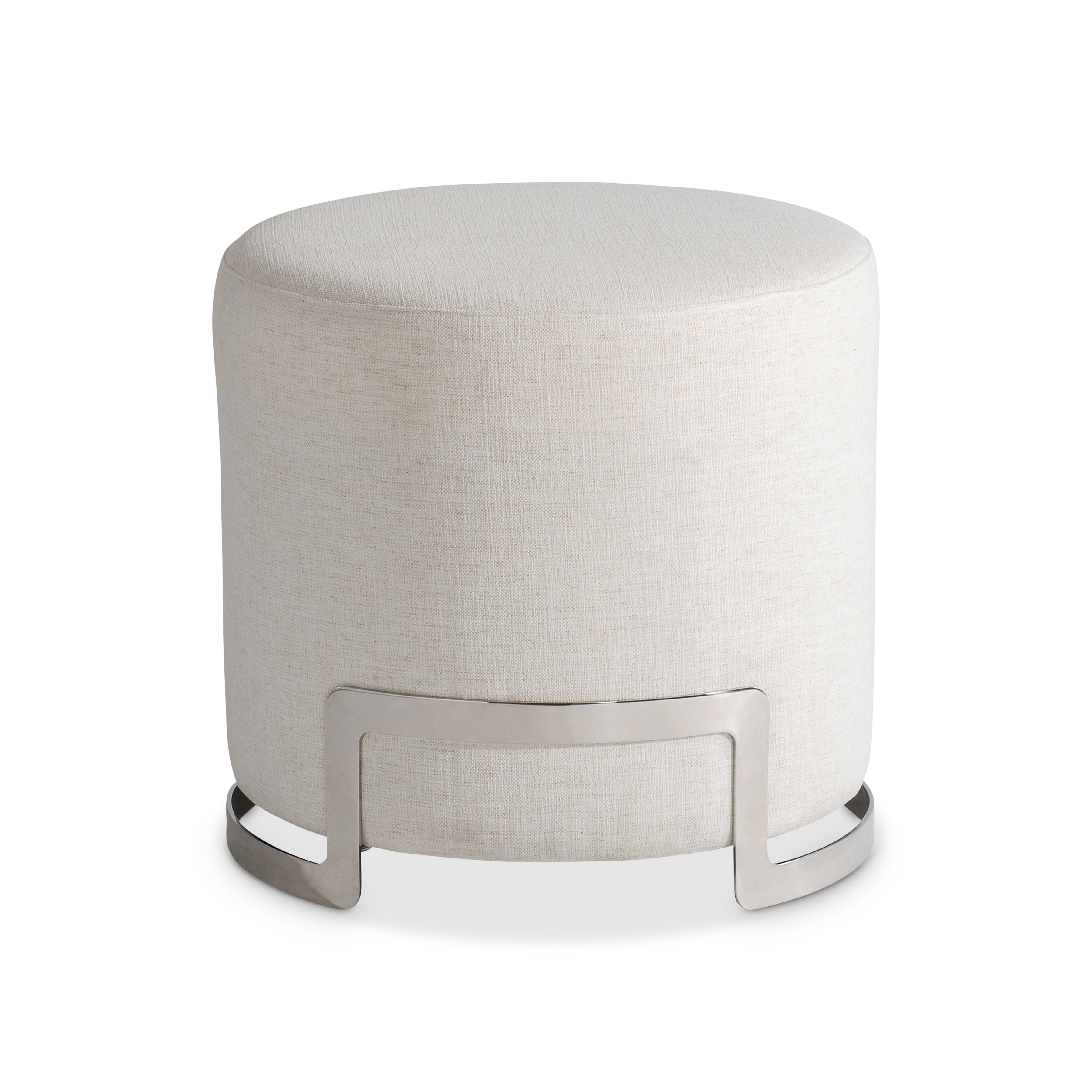 Bernhardt,Bernhardt Living | Bernhardt Modulum Round Bench - Beige,Tan | 315506