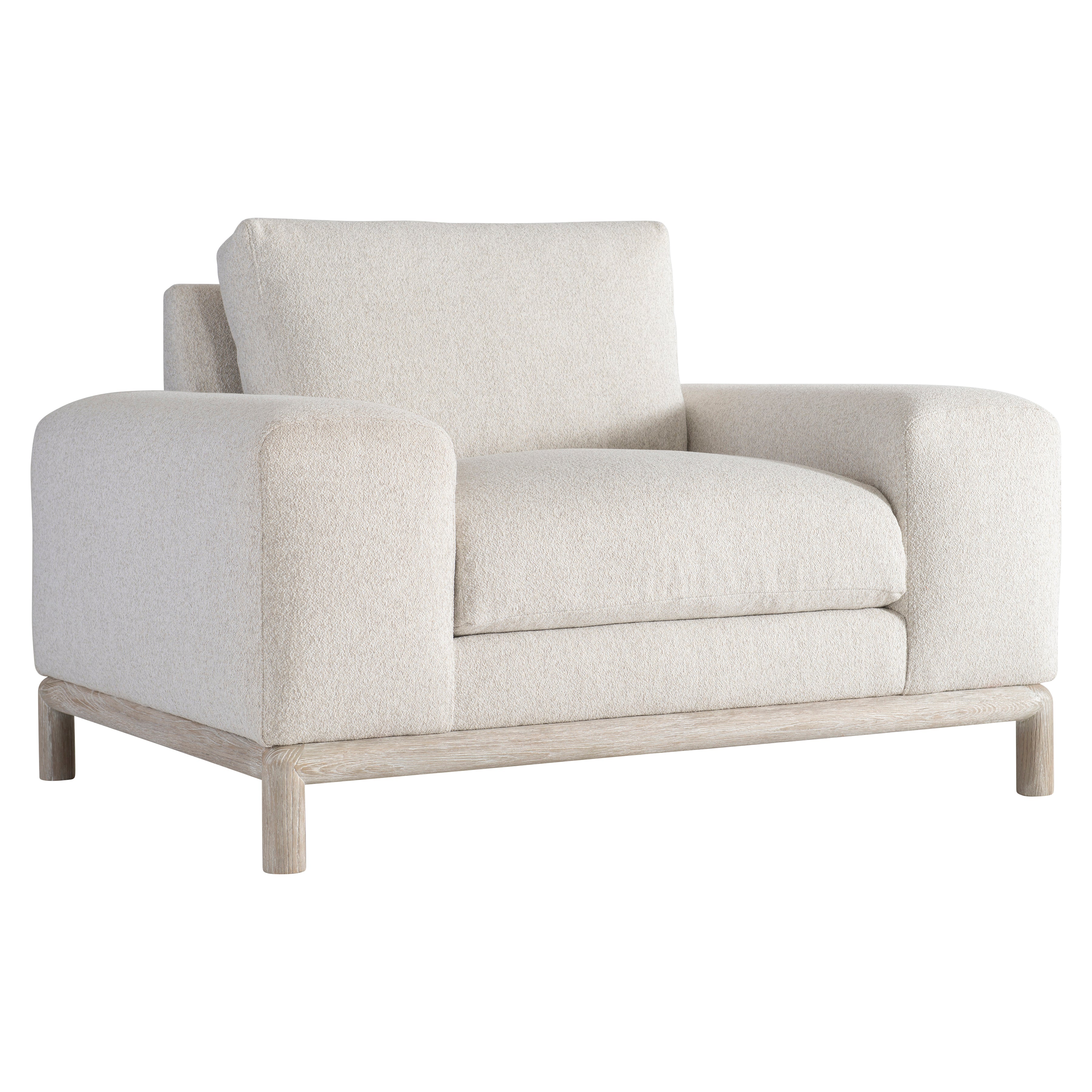 Bernhardt Living | Bernhardt Hadley Fabric Chair - White/Cream | P6283A