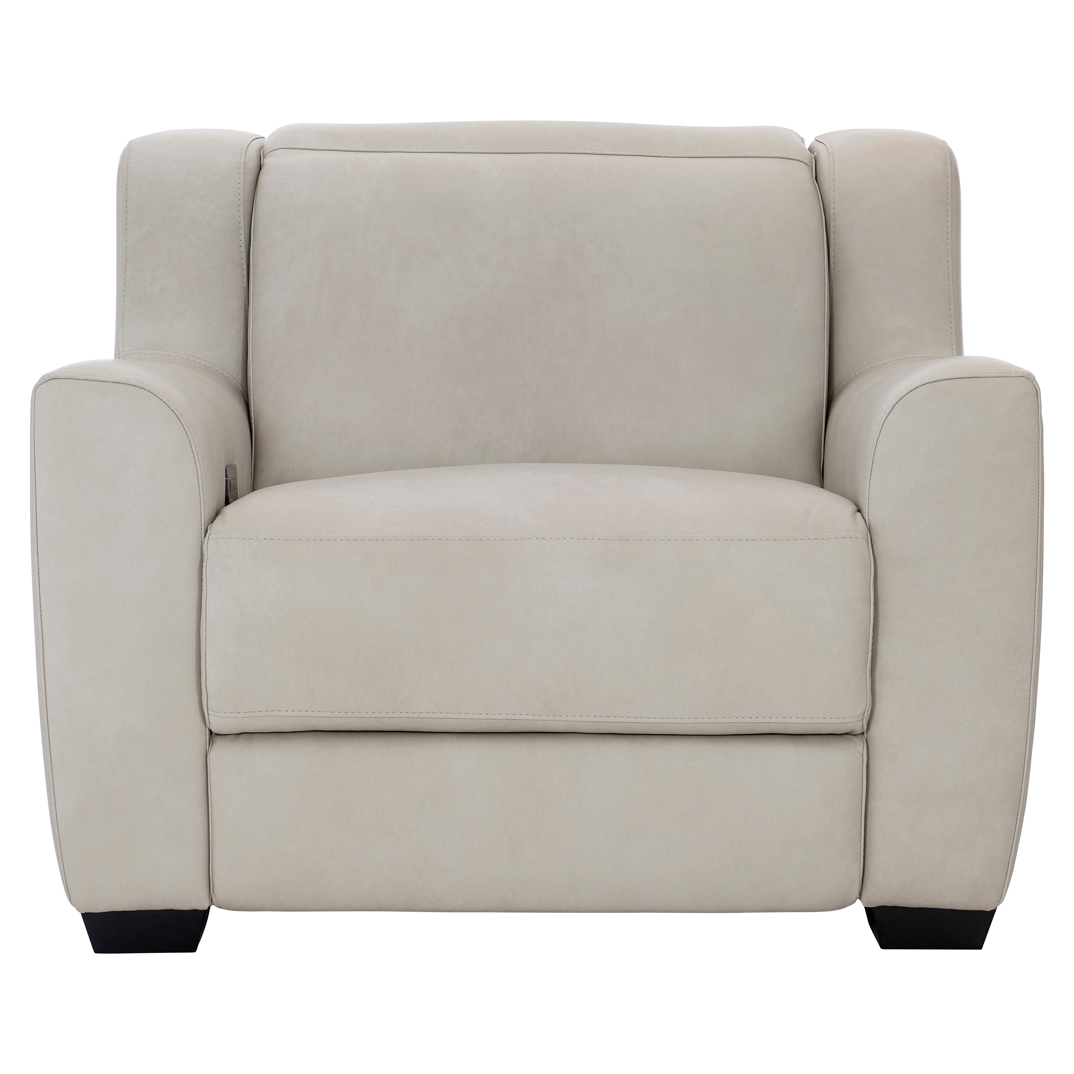 Bernhardt Living,Bernhardt Motion | Bernhardt Everette Leather Power Motion Chair - Grey | 2762RO